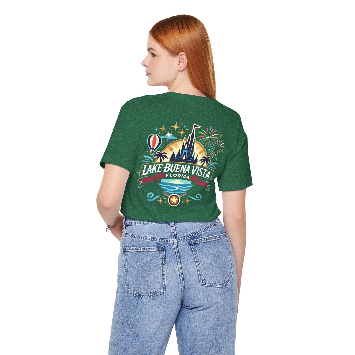 Adventurous Lake Buena Vista Unisex Jersey Short Sleeve Tee