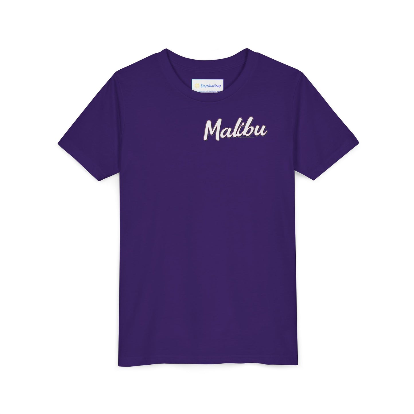 Retro Malibu Unisex Youth Short Sleeve Tee