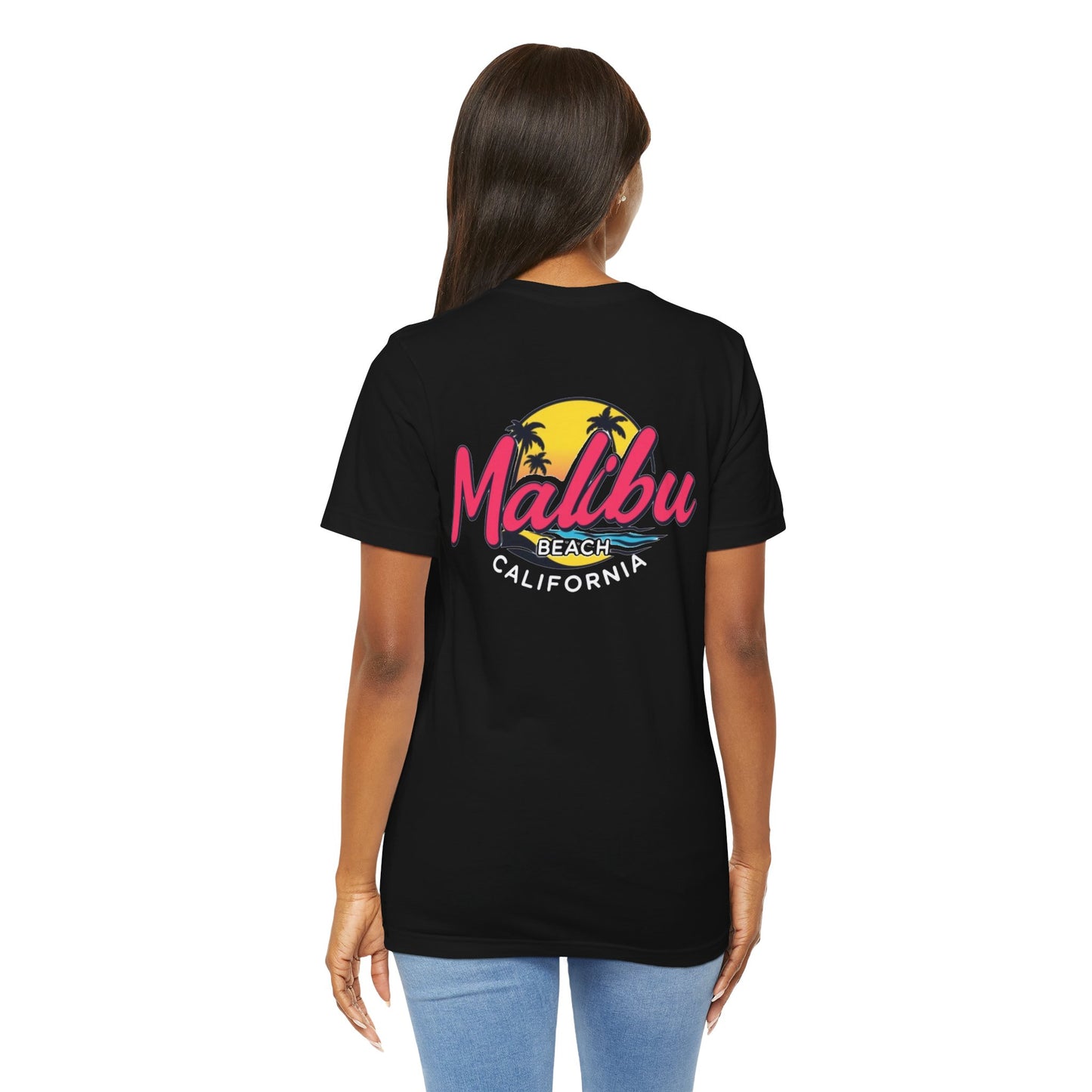 Retro Malibu Unisex Jersey Short Sleeve Tee