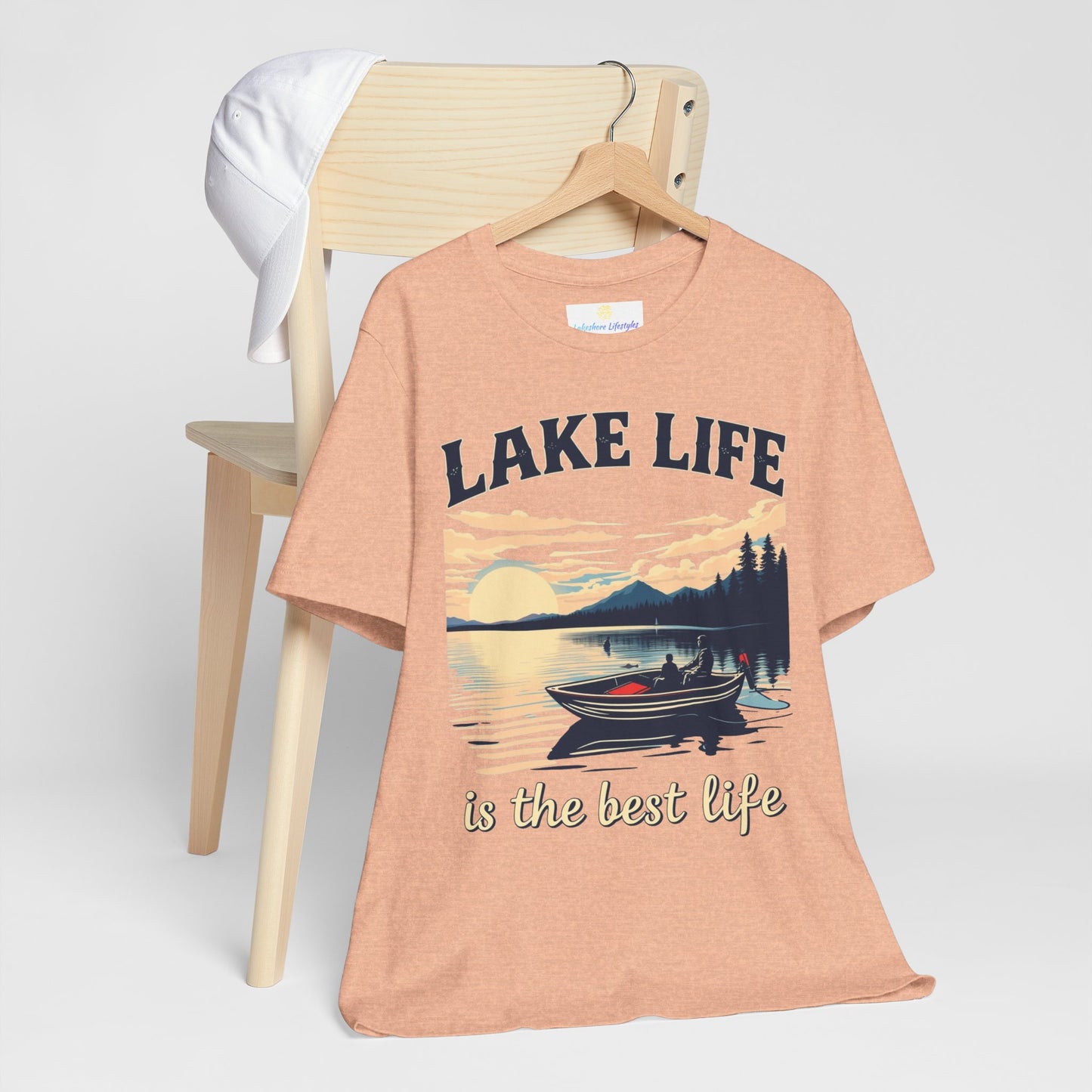Lake Life is the Best Life Unisex Jersey Short Sleeve Tee