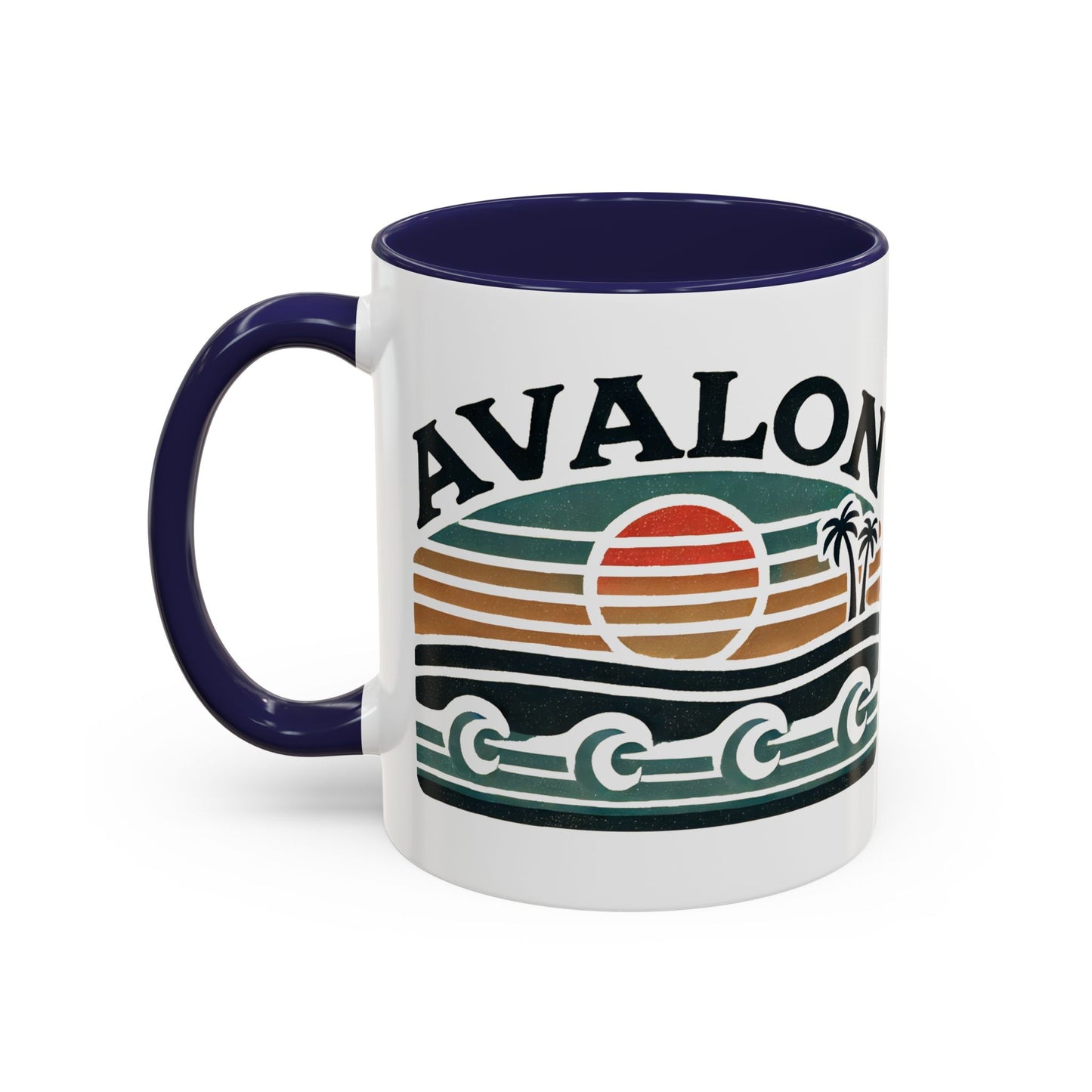 Retro Avalon Accent Coffee Mug
