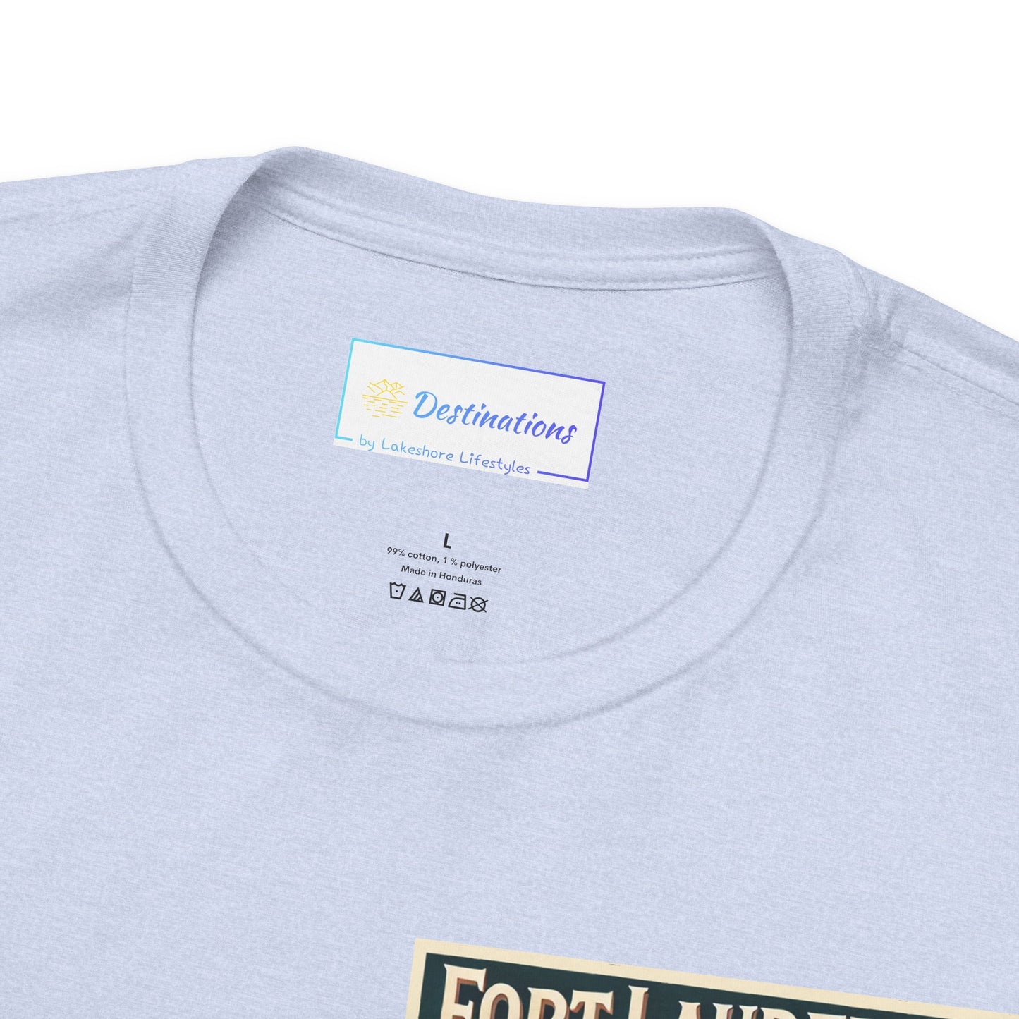 Vintage Fort Lauderdale Unisex Jersey Short Sleeve Tee