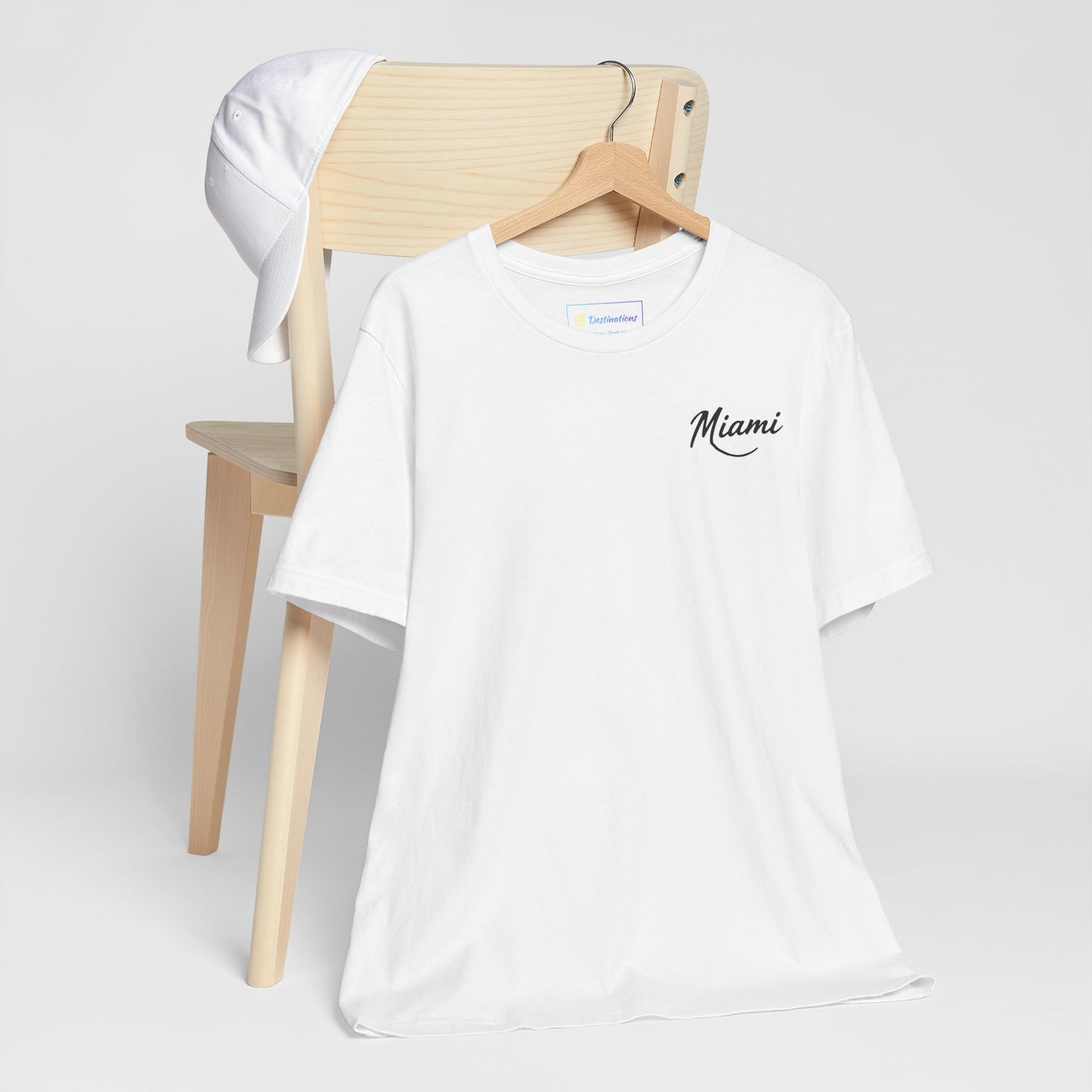Retro Miami Unisex Jersey Short Sleeve Tee