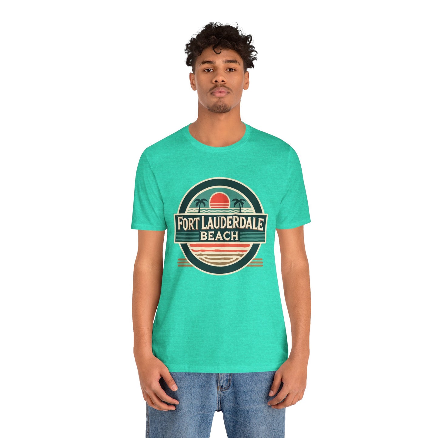 Vintage Fort Lauderdale Unisex Jersey Short Sleeve Tee