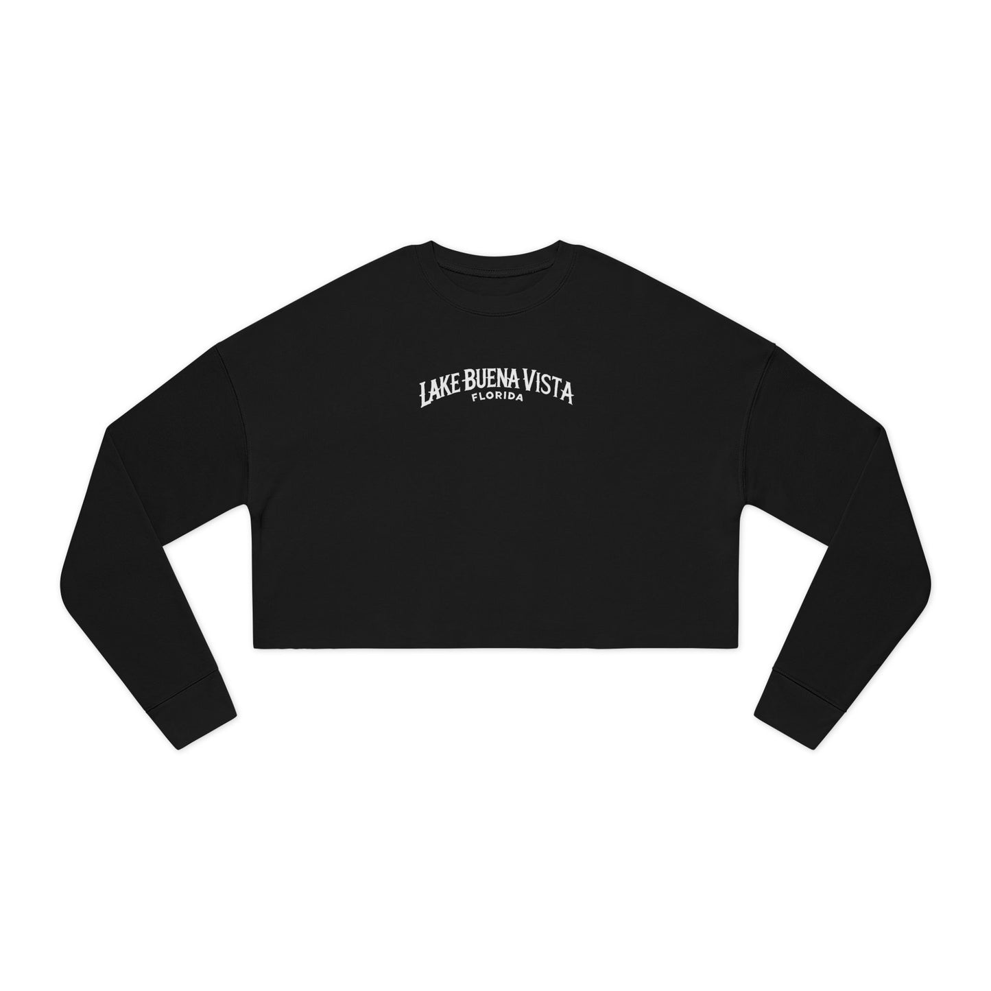 Adventurous Lake Buena Vista Women's Cropped Sweatshirt