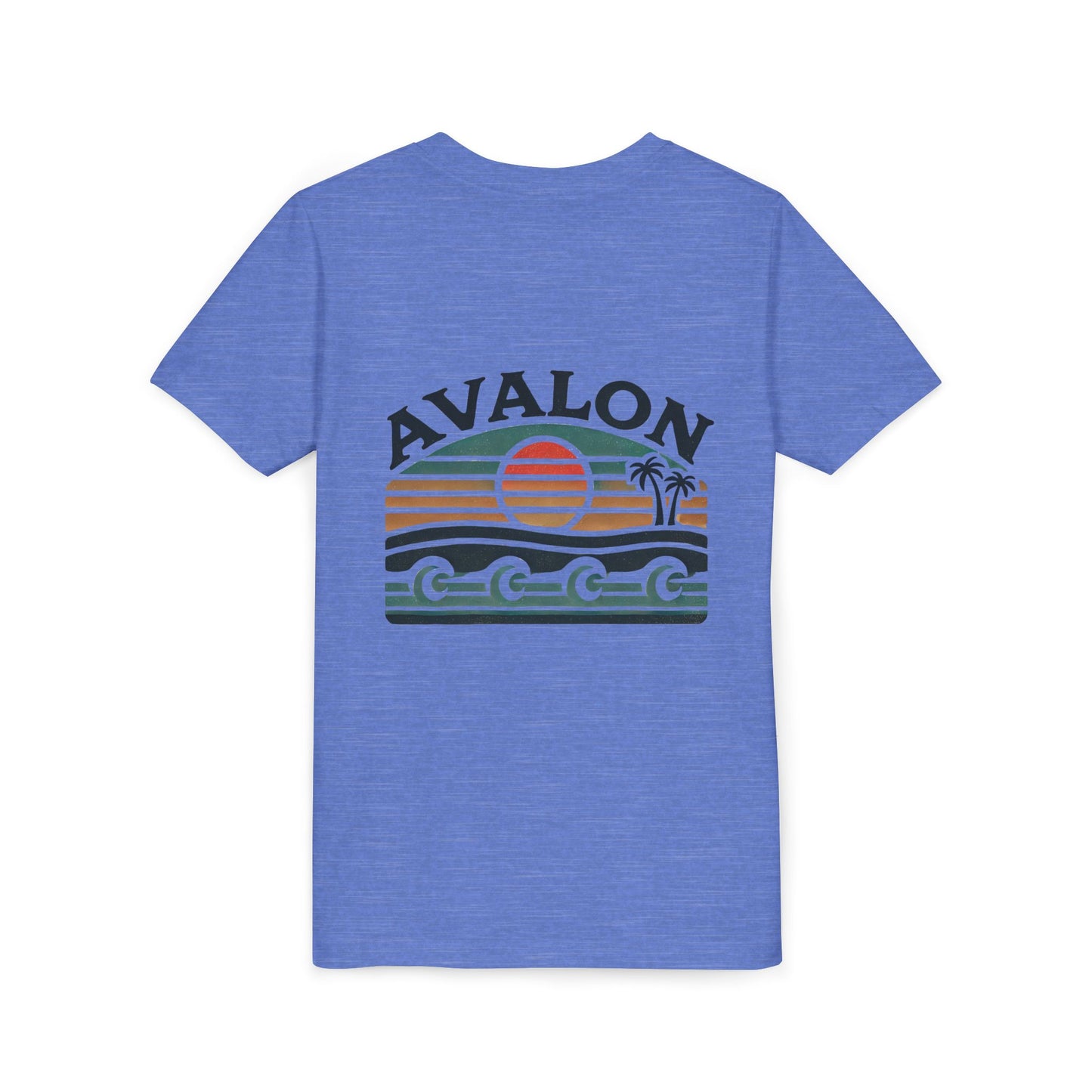 Retro Avalon Sunset Youth Short Sleeve Tee