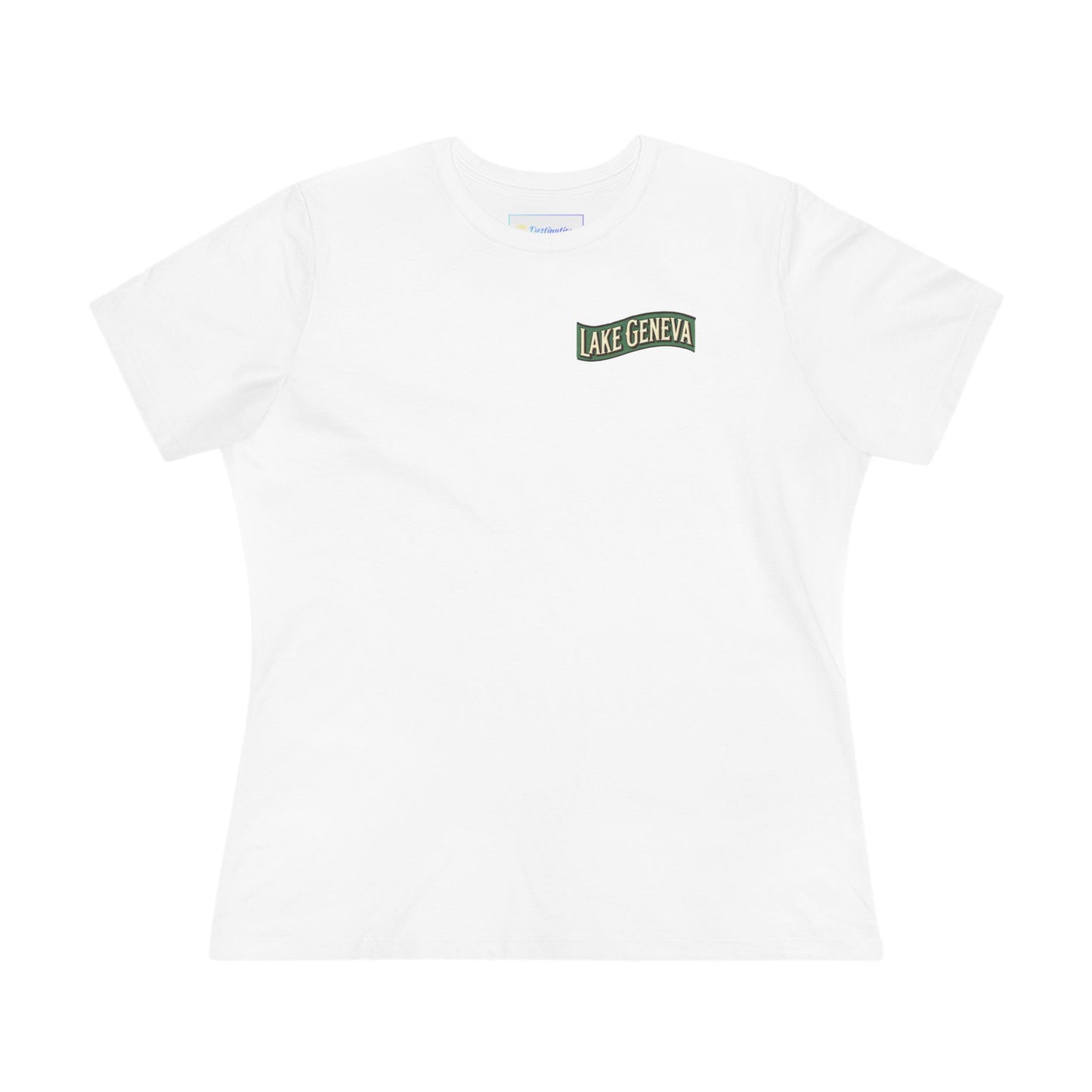 Retro Lake Geneva Women's Cotton Tee