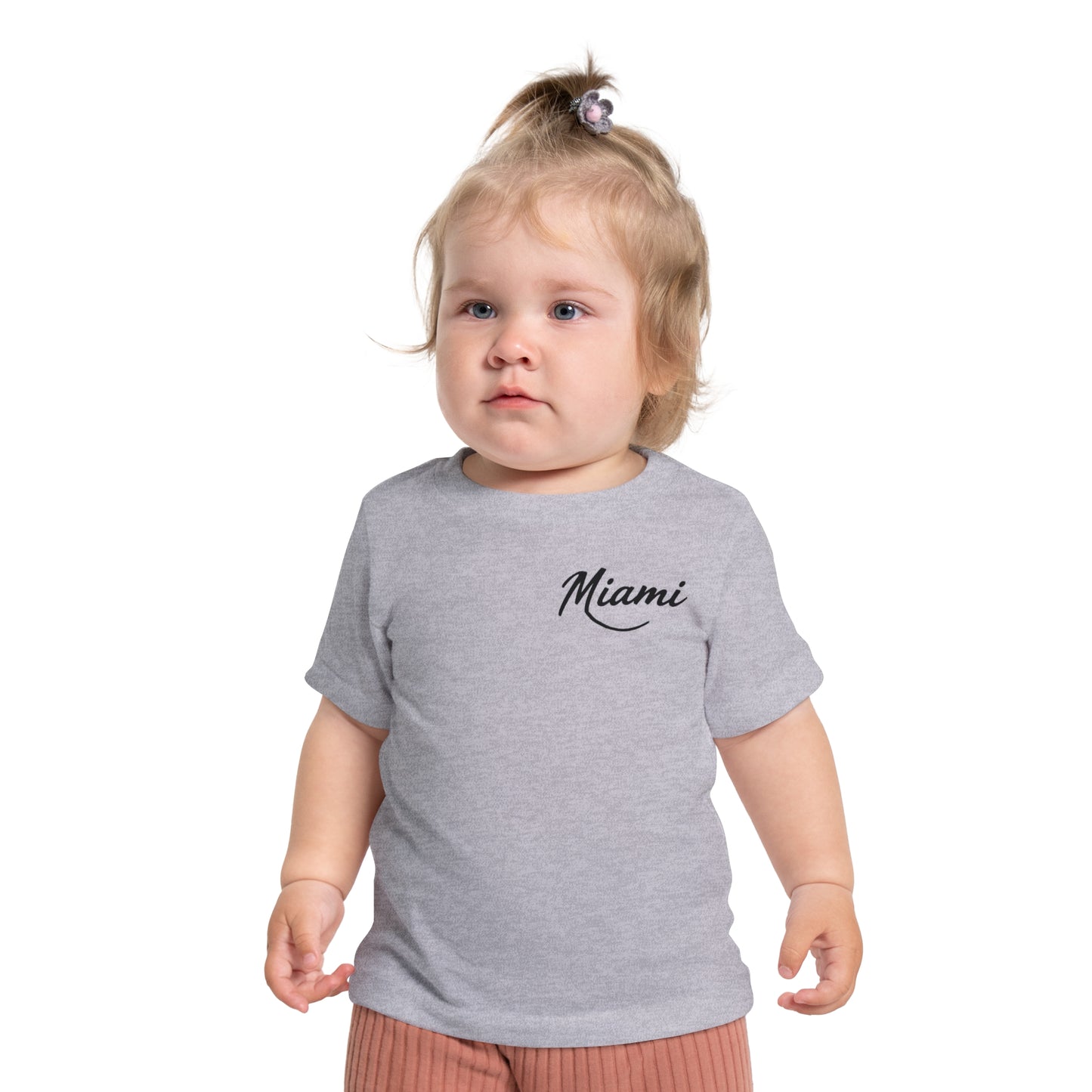 Retro Miami Unisex Baby Short Sleeve T-Shirt