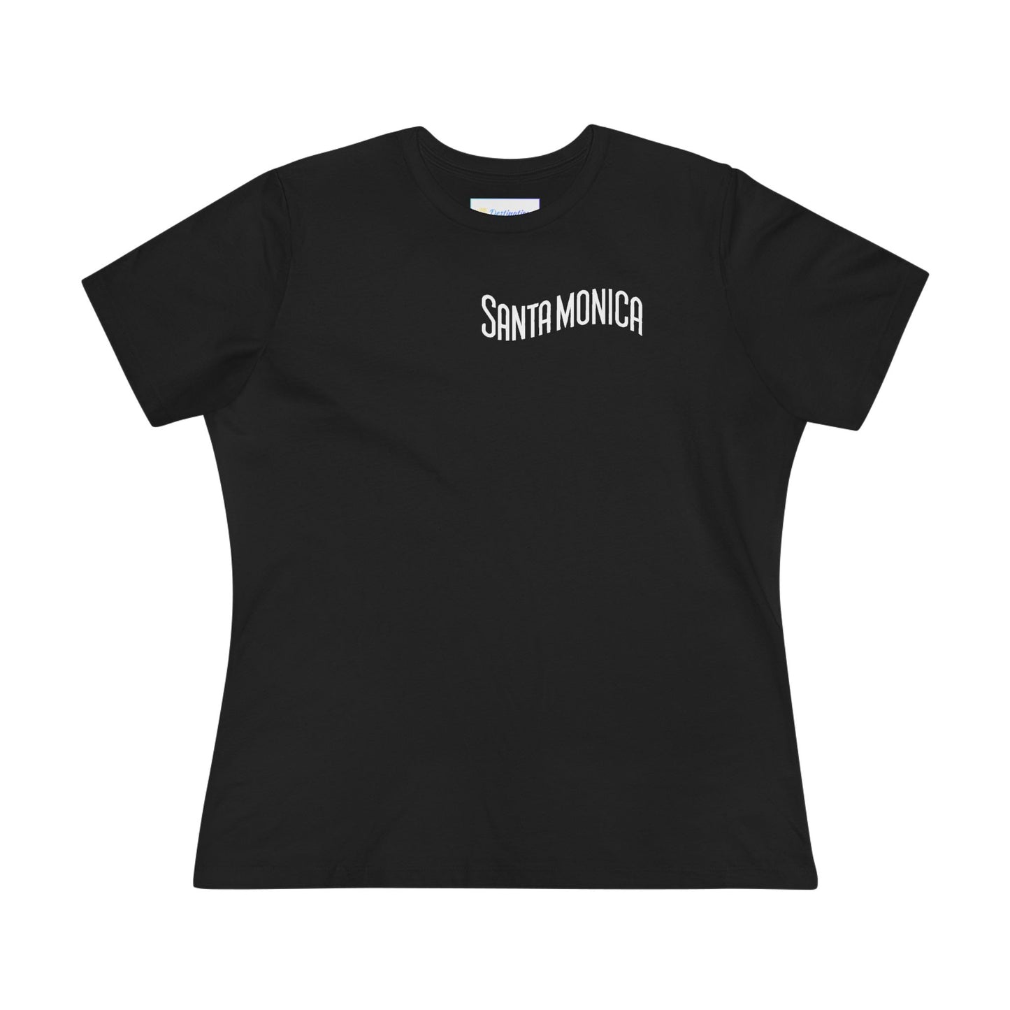 Vibrant Santa Monica Women's Cotton Tee