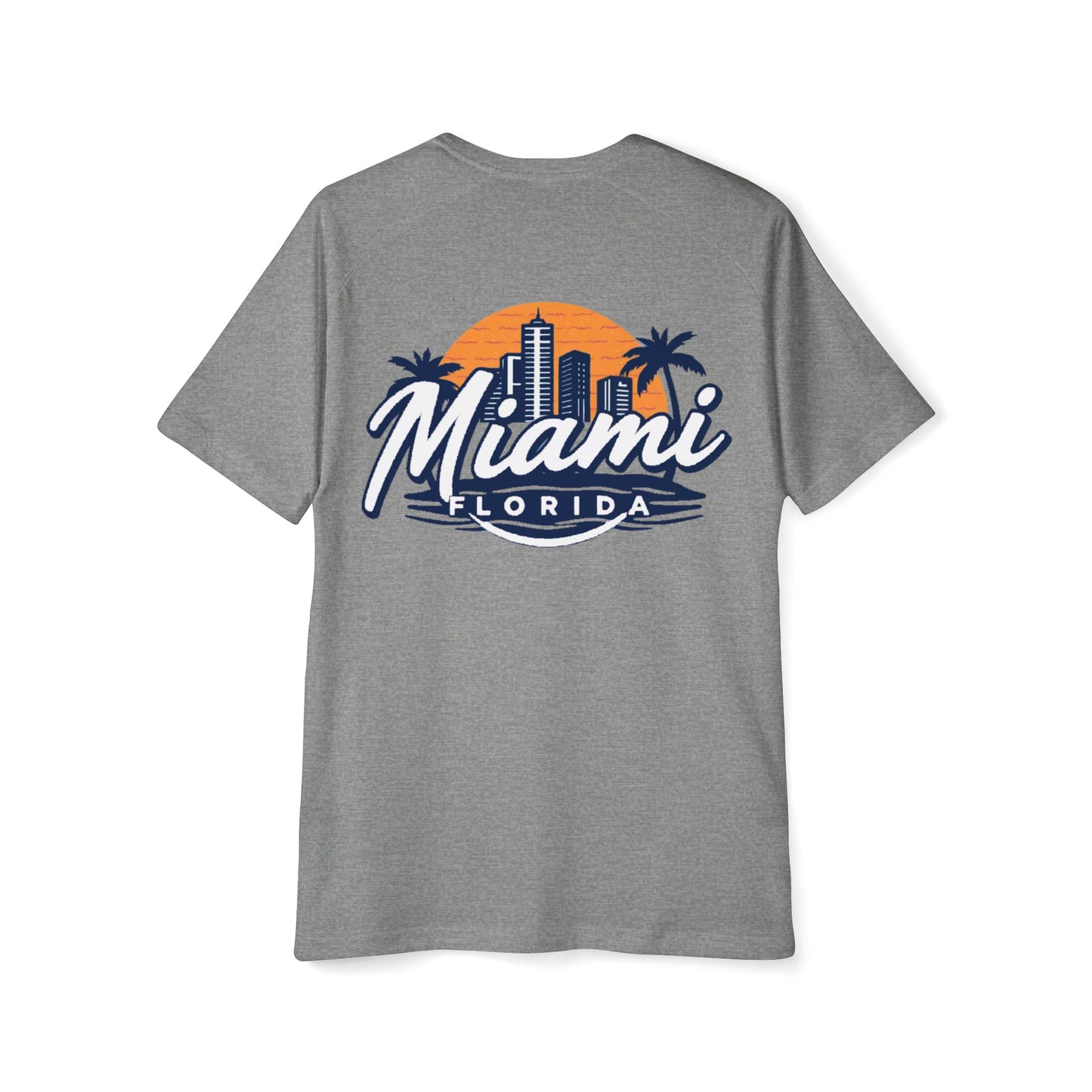 Retro Miami Men's Raglan T-Shirt