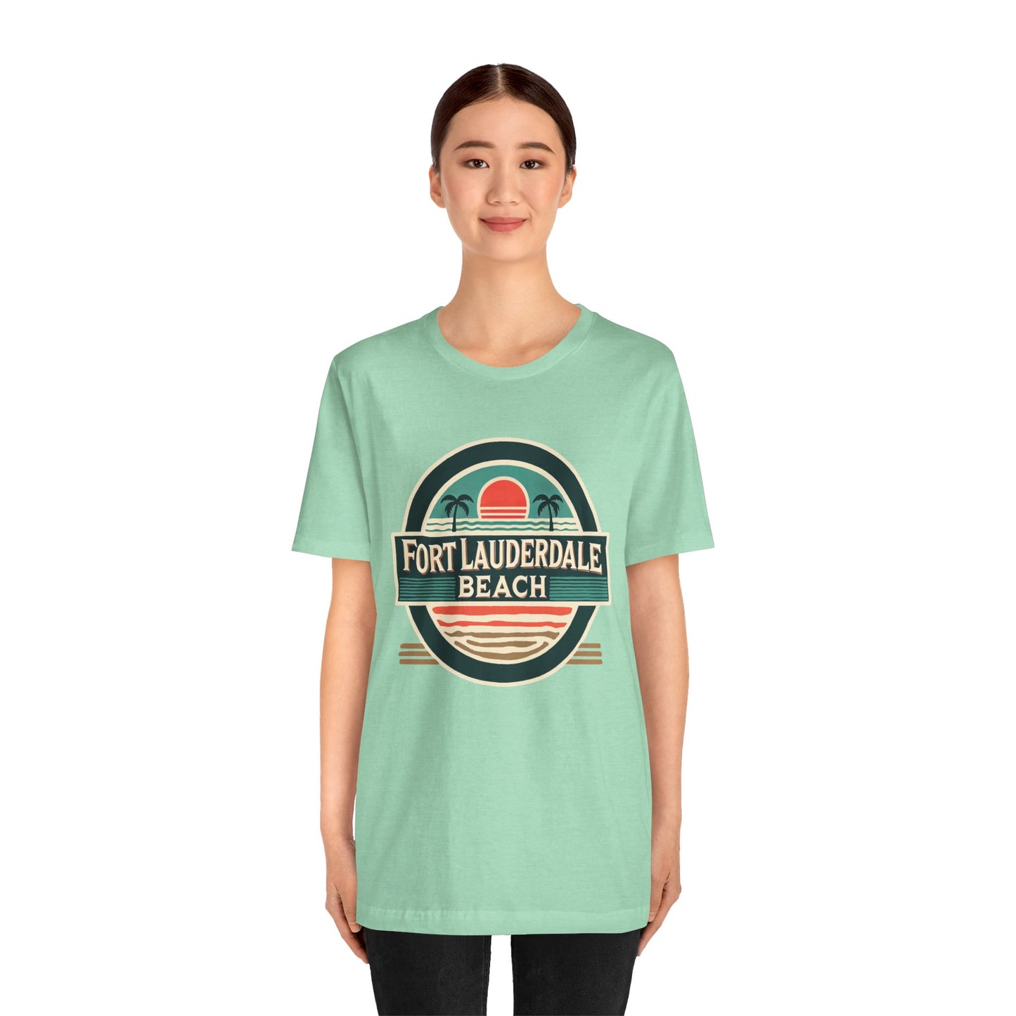 Vintage Fort Lauderdale Unisex Jersey Short Sleeve Tee