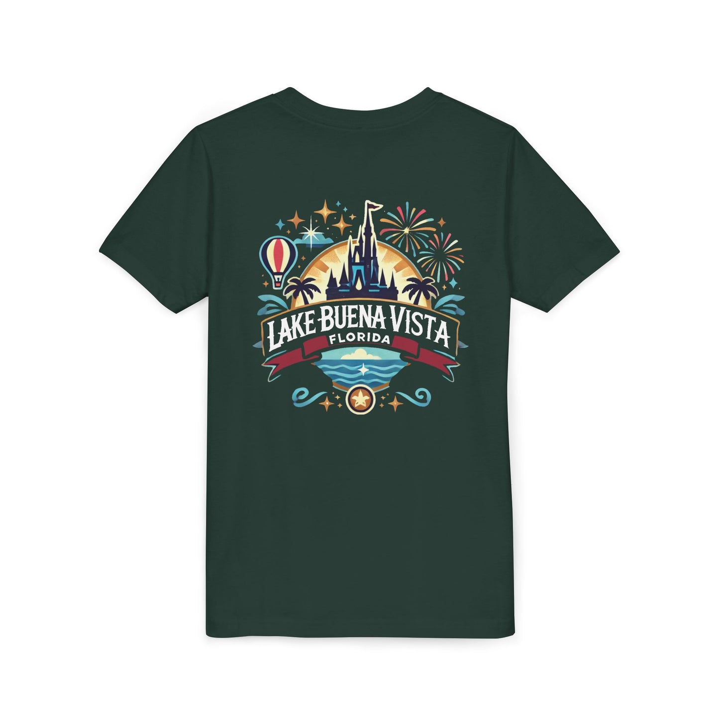 Adventurous Lake Buena Vista Unisex Youth Short Sleeve Tee
