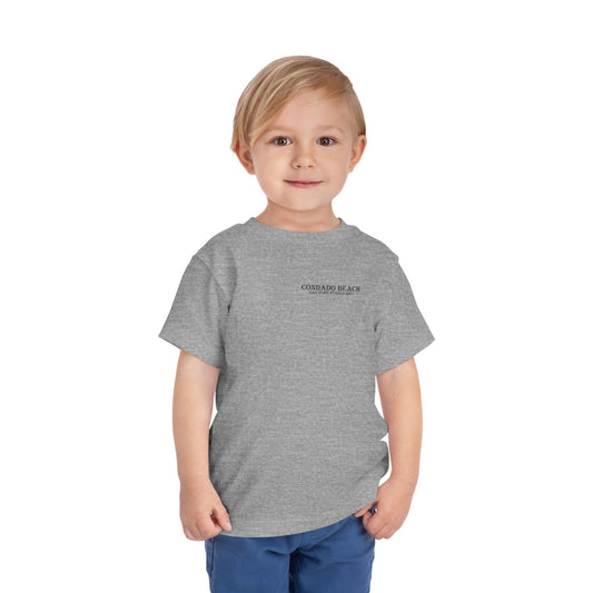 Coastal Vibes Condado Beach Unisex Toddler Short Sleeve Tee