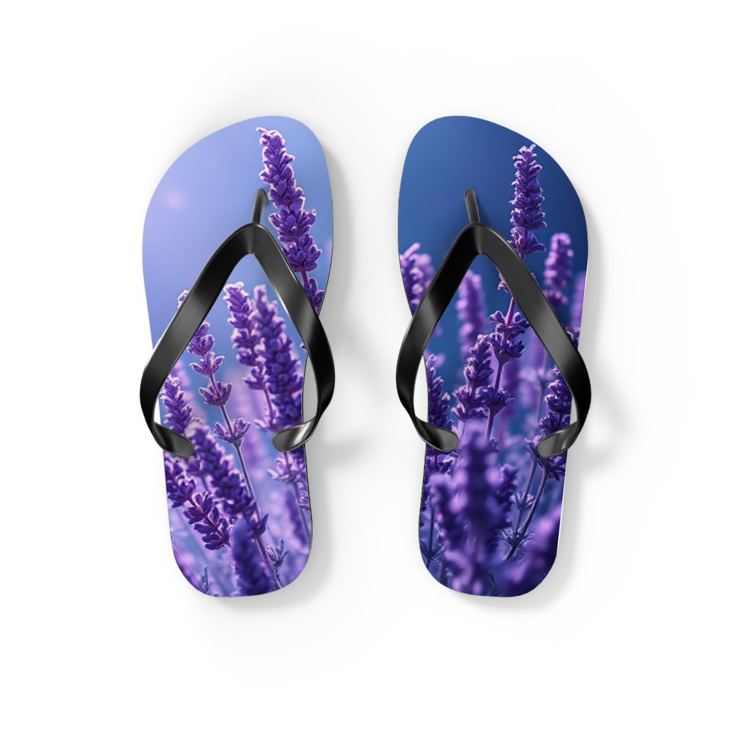 Lavender Flip Flops