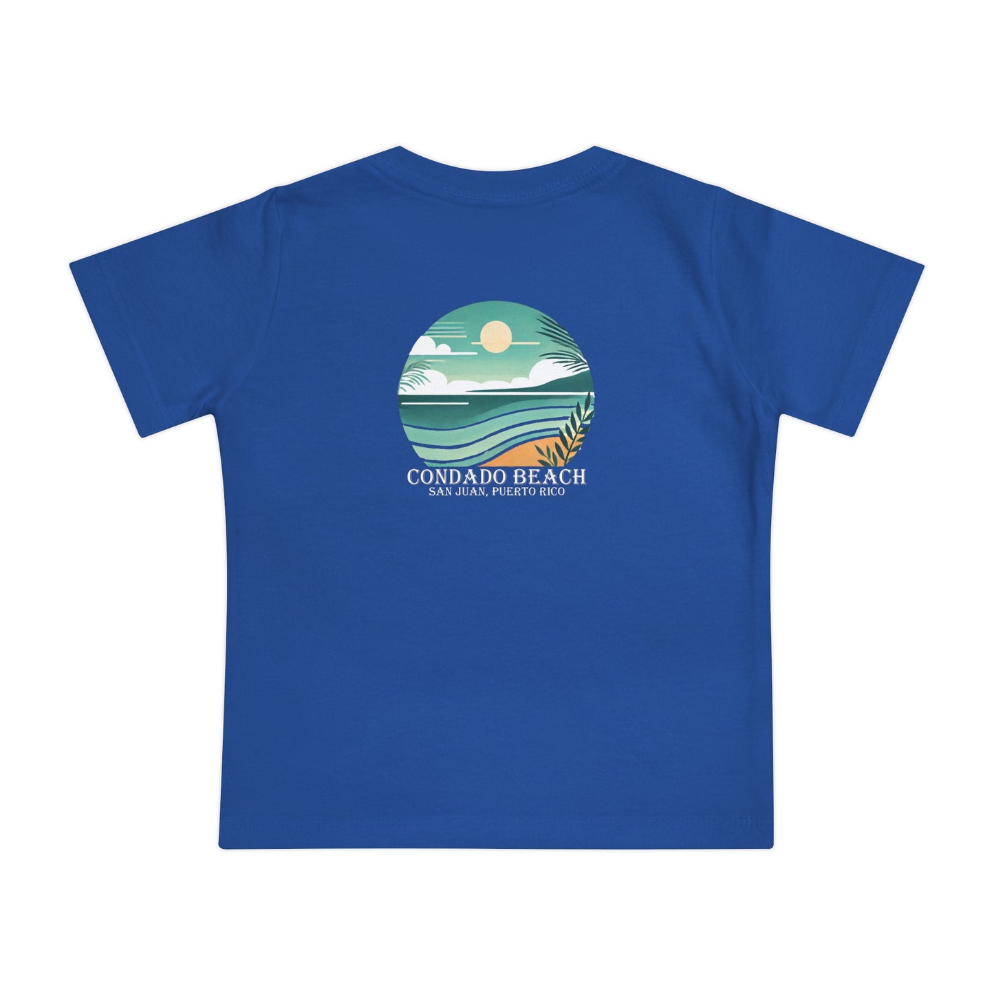 Coastal Vibes Condado Beach Unisex Baby Short Sleeve T-Shirt