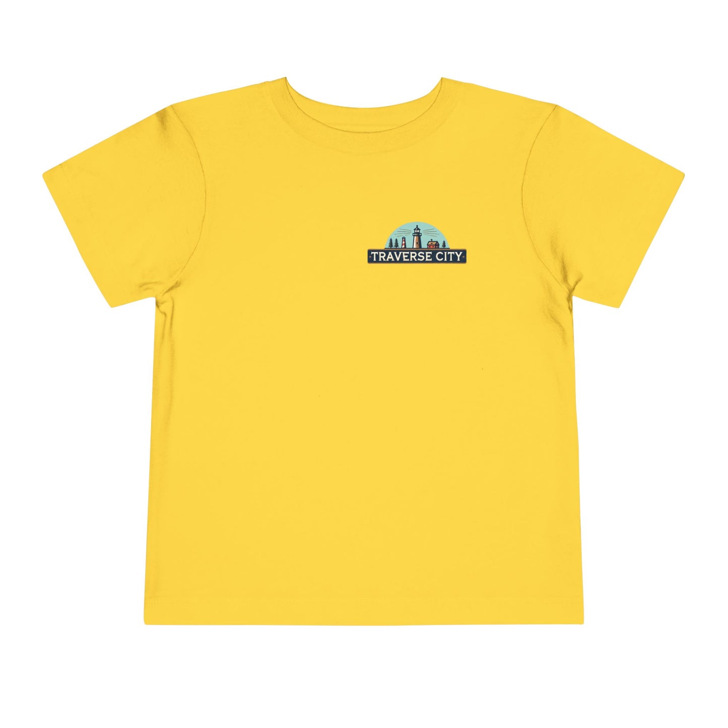 Vintage Traverse City Unisex Toddler Short Sleeve Tee