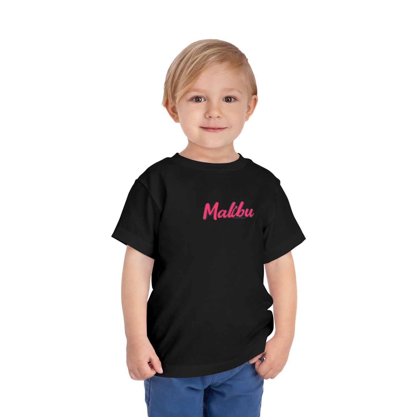 Retro Malibu Unisex Toddler Short Sleeve Tee
