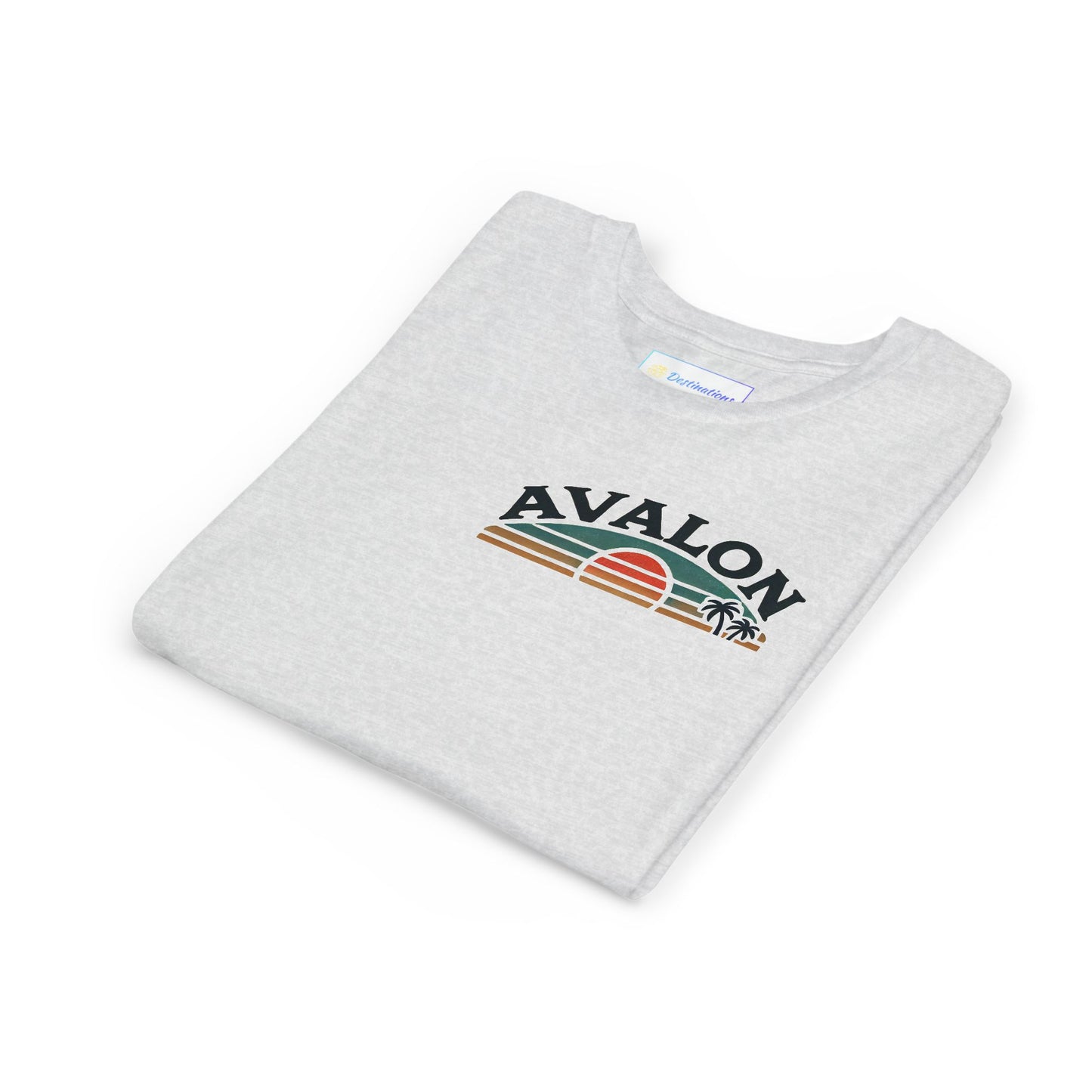 Retro Avalon Sunset Youth Short Sleeve Tee