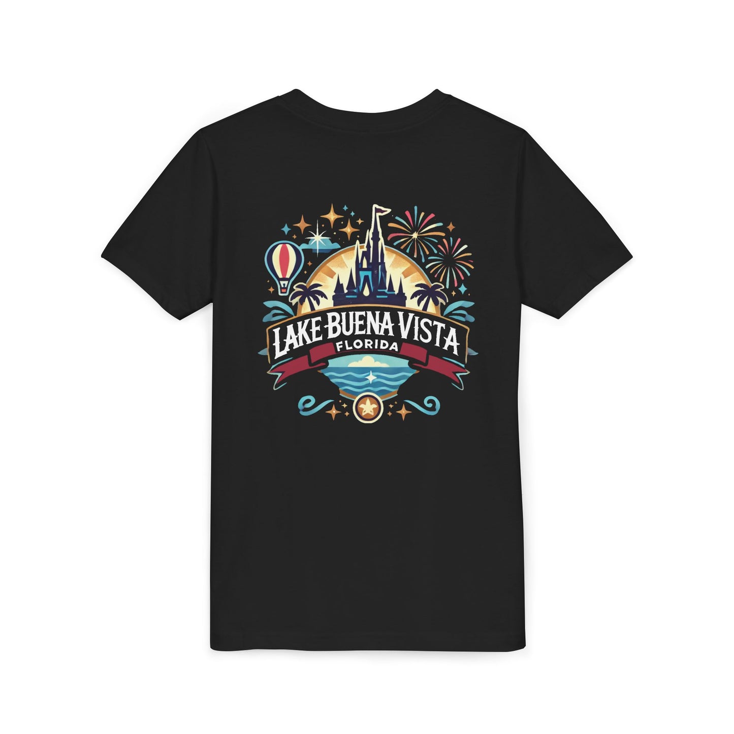 Adventurous Lake Buena Vista Unisex Youth Short Sleeve Tee