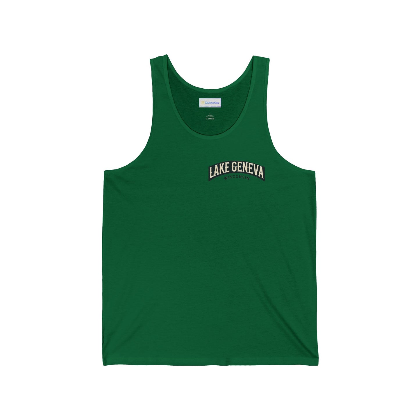 Vintage Lake Geneva Unisex Jersey Tank