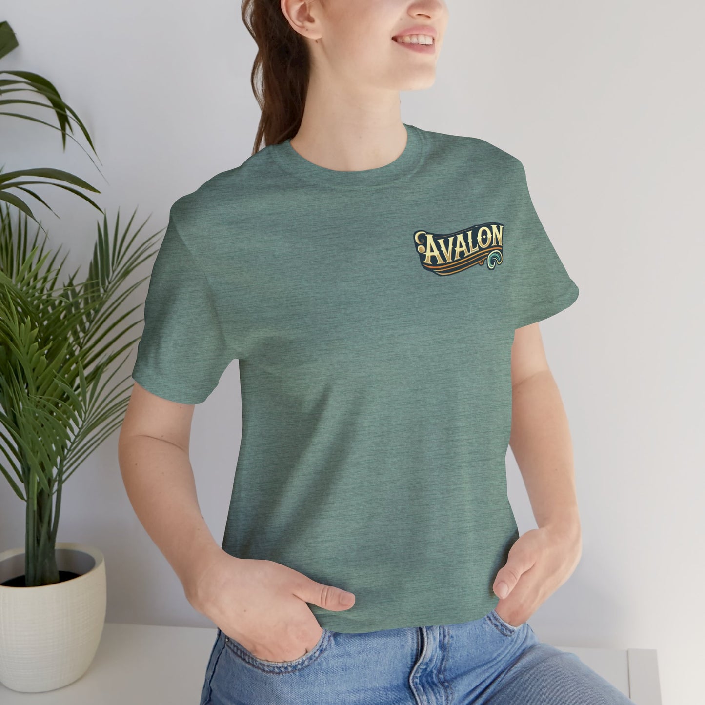 Elegant Avalon Unisex Jersey Short Sleeve Tee