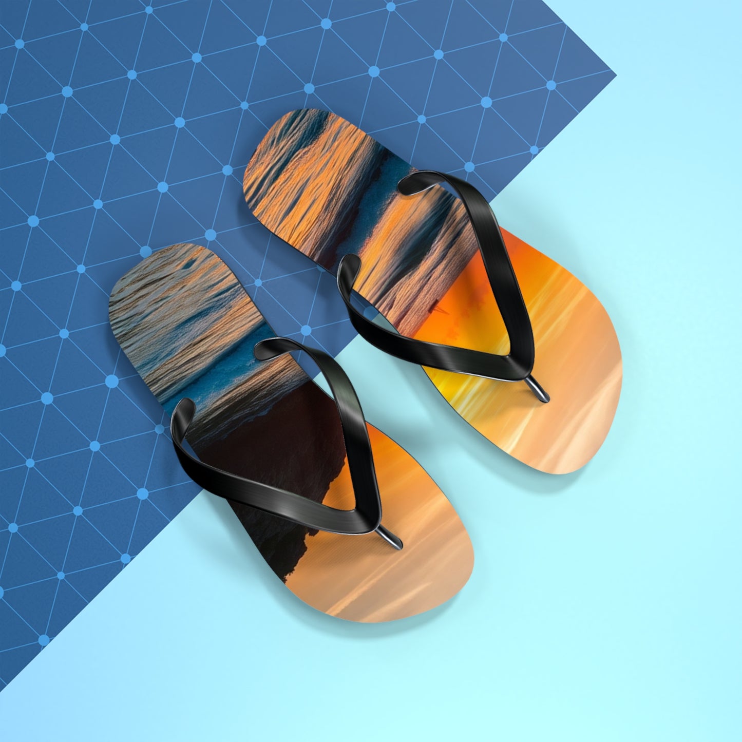 Sunset Flip Flops