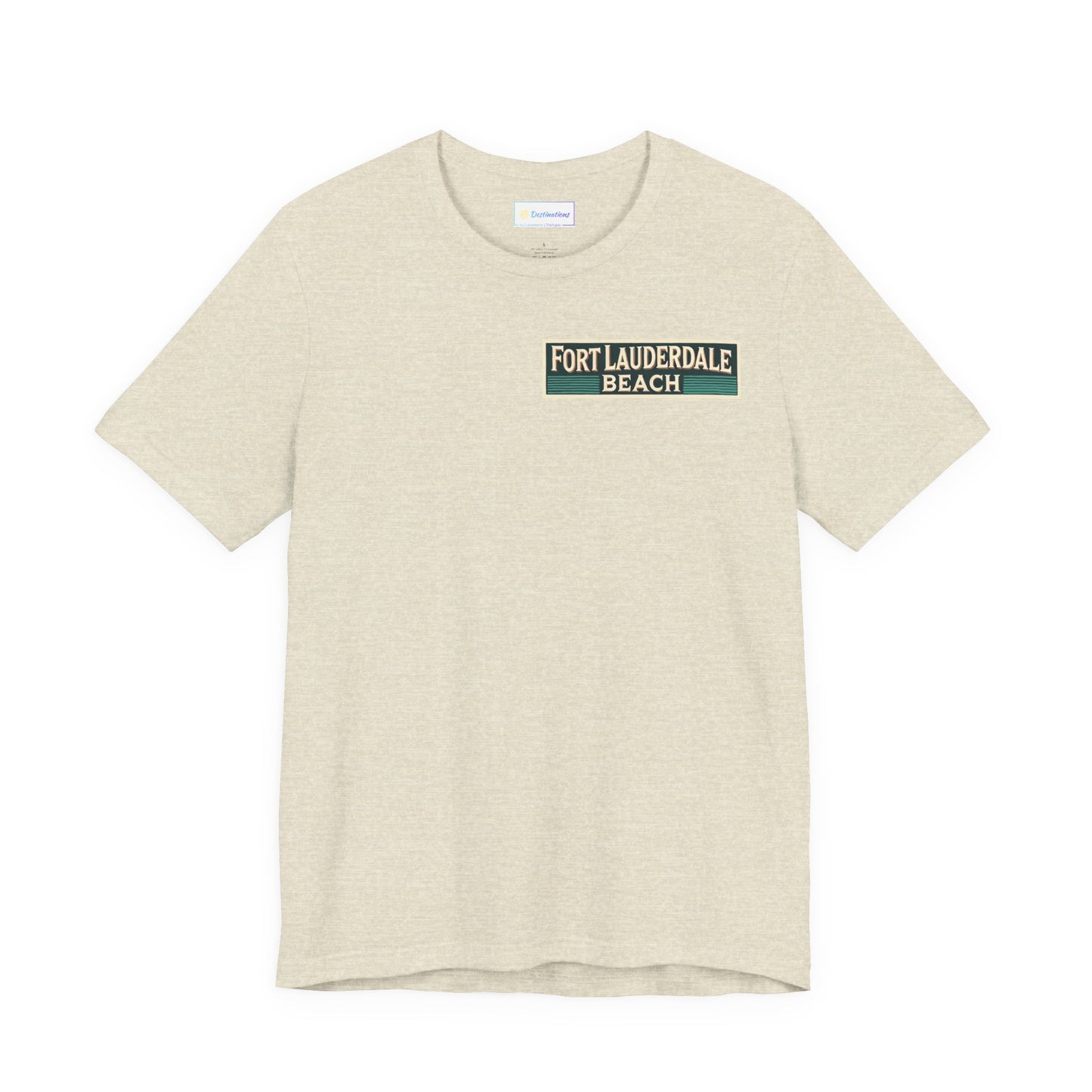 Vintage Fort Lauderdale Unisex Jersey Short Sleeve Tee