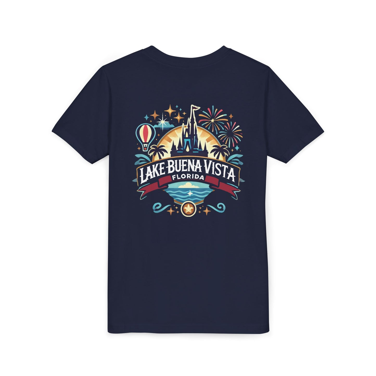 Adventurous Lake Buena Vista Unisex Youth Short Sleeve Tee