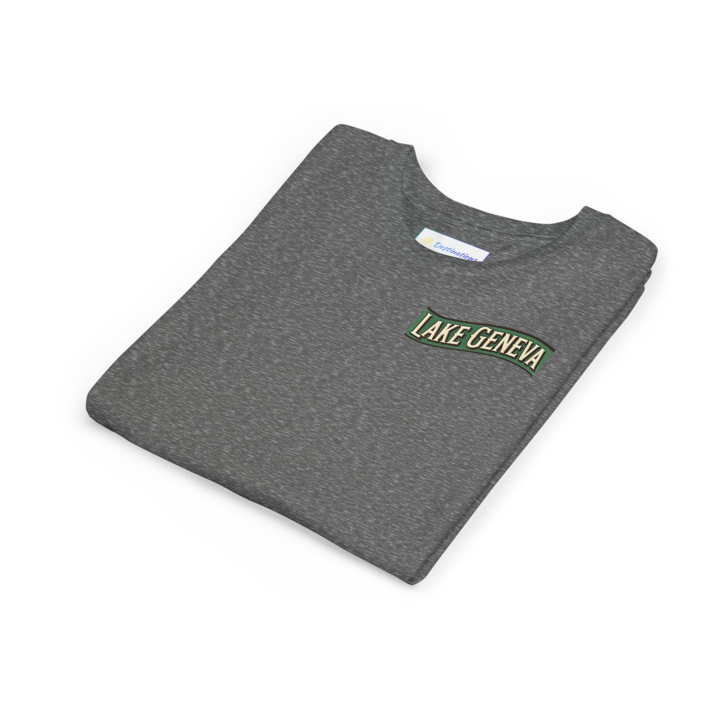 Retro Lake Geneva Unisex Youth Short Sleeve Tee