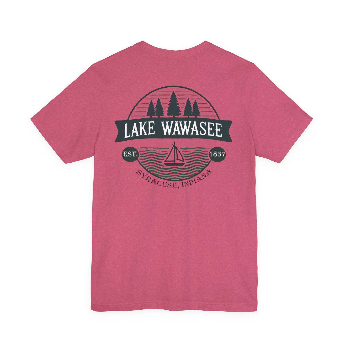 Vintage Lake Wawasee Unisex Jersey Short Sleeve Tee