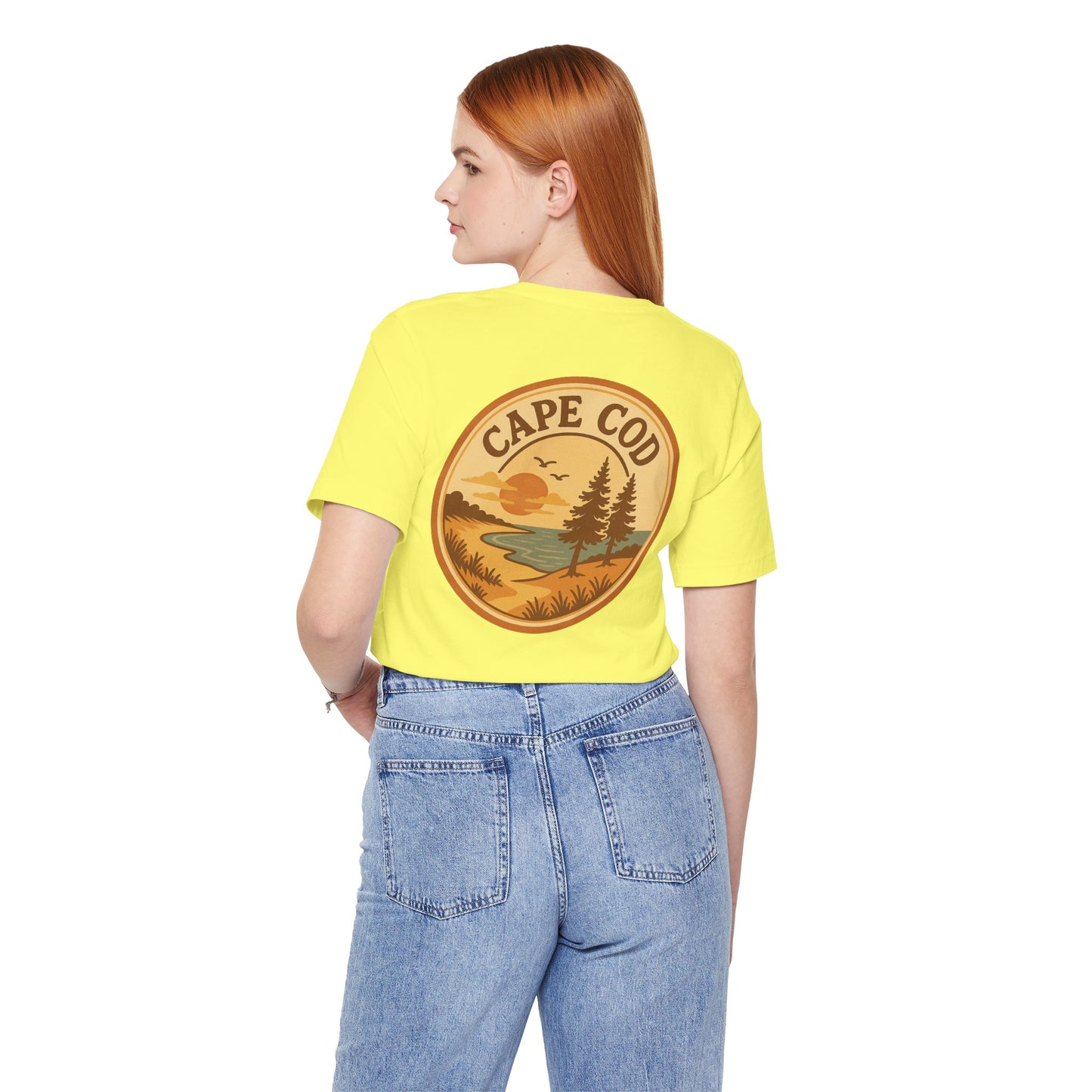 Rustic Cape Cod Unisex Jersey Short Sleeve Tee