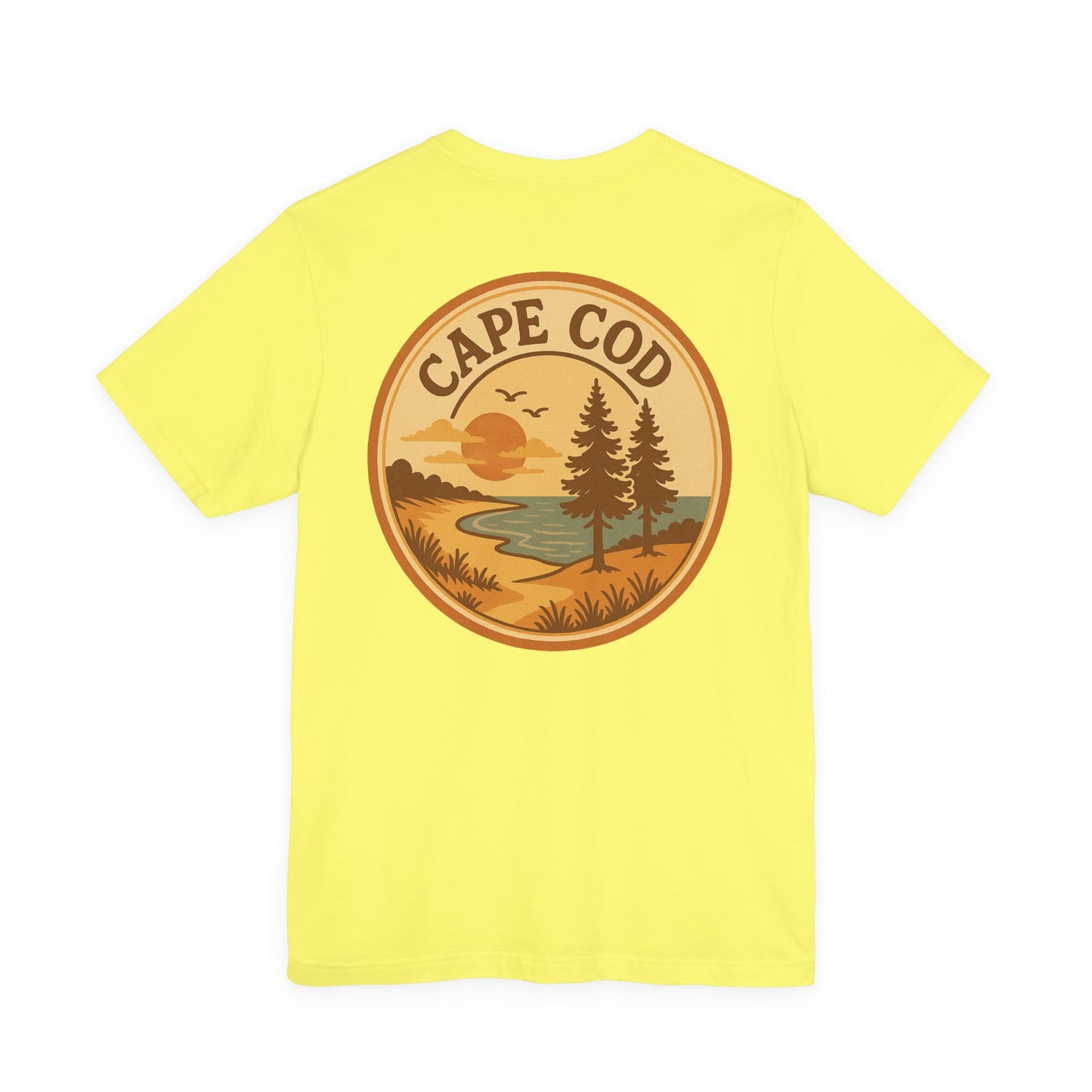 Rustic Cape Cod Unisex Jersey Short Sleeve Tee