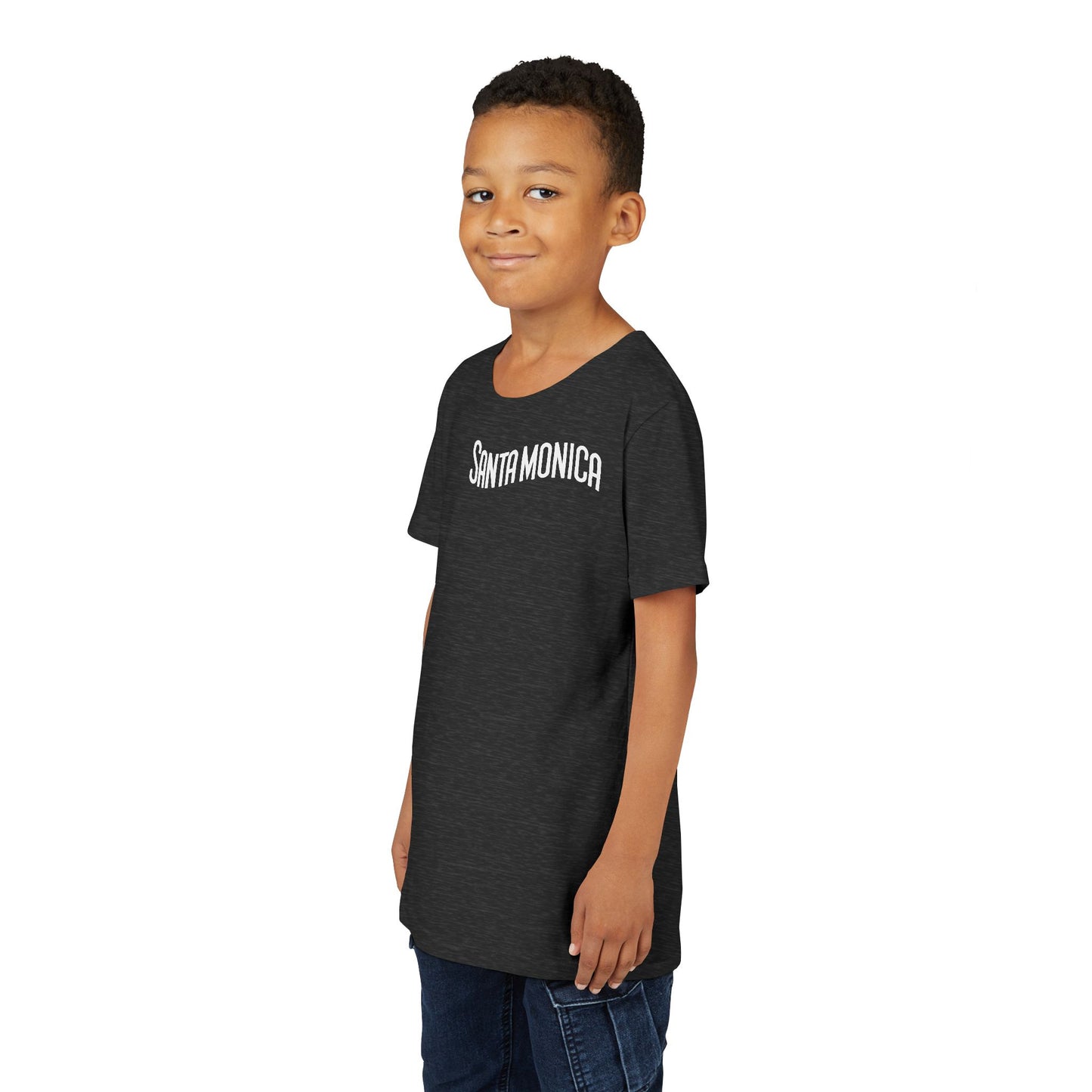 Vibrant Santa Monica Youth Short Sleeve Tee