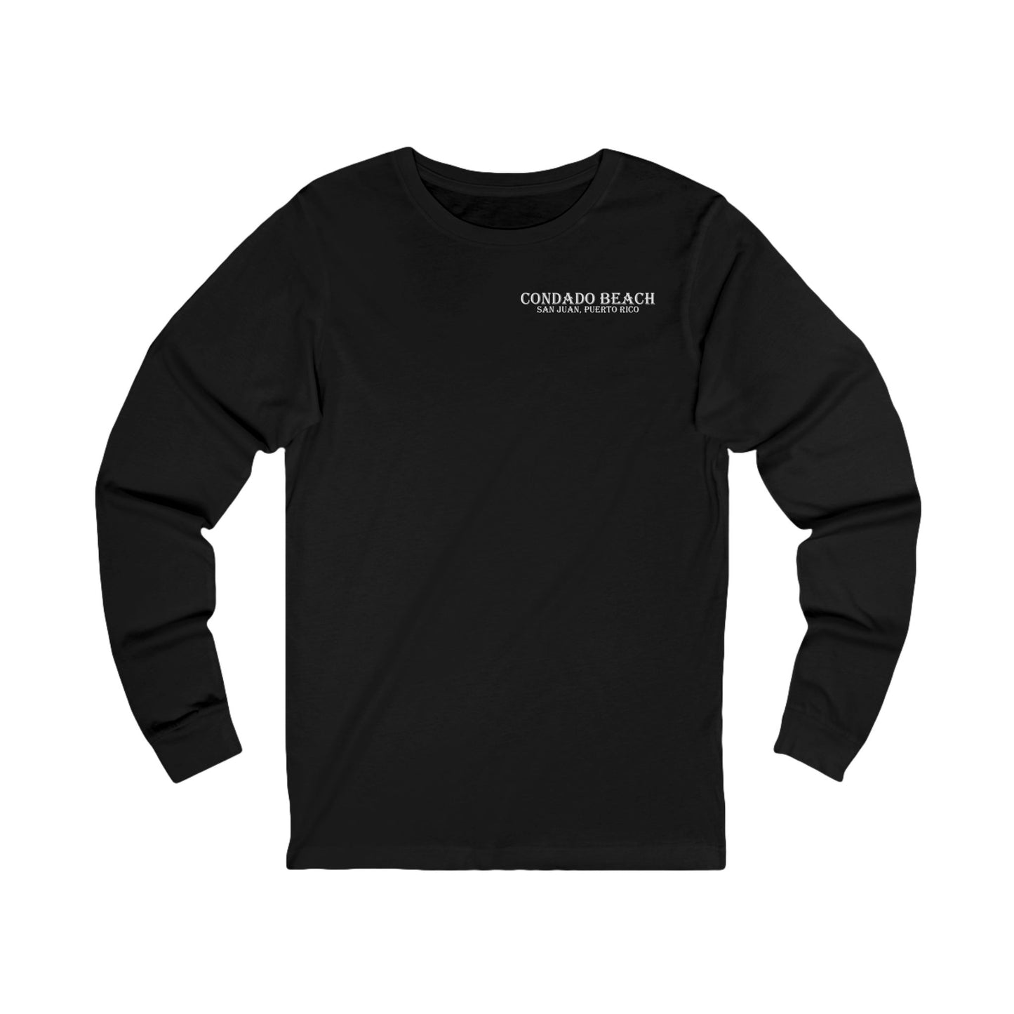 Coastal Vibes Condado Beach Unisex Jersey Long Sleeve Tee