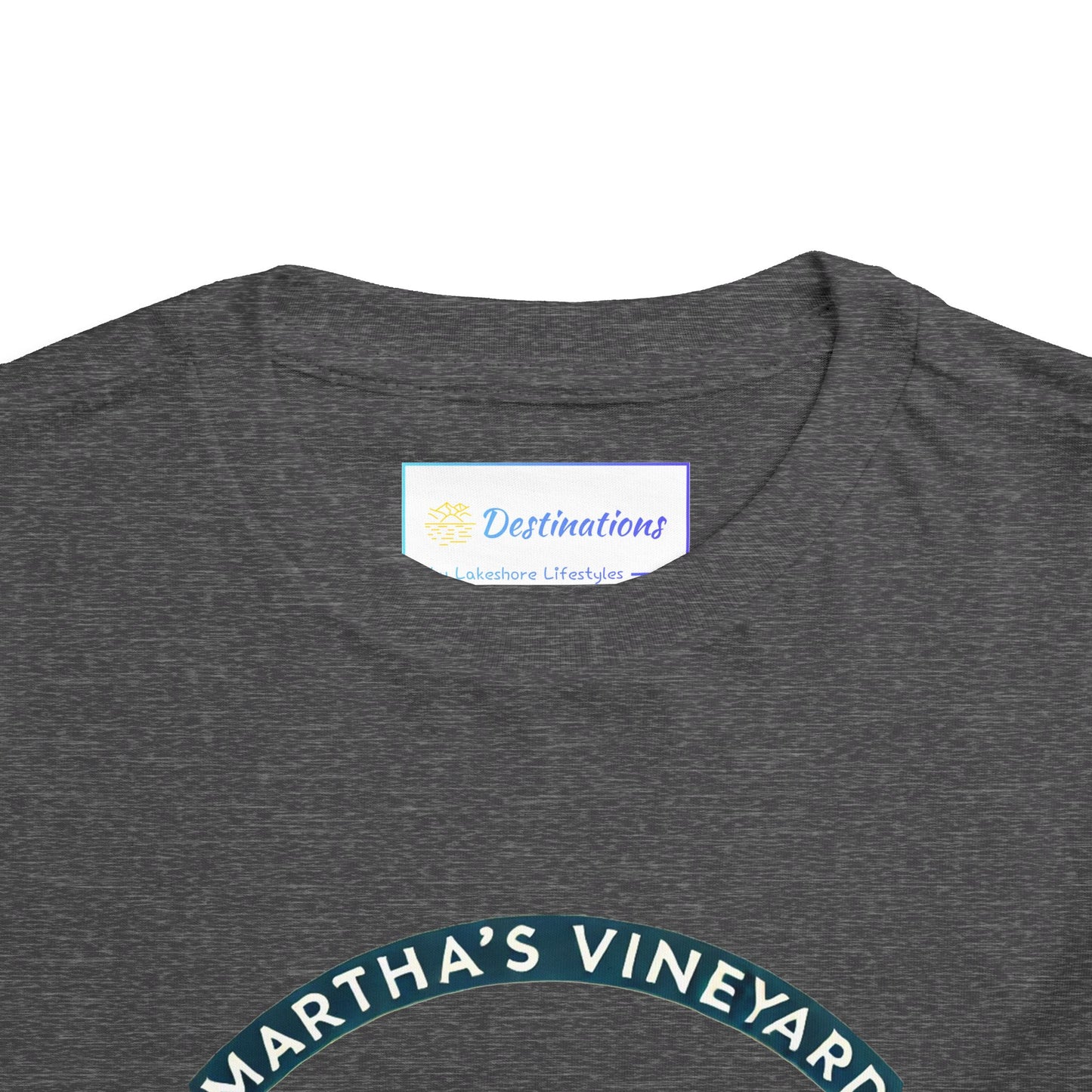 Vintage Martha's Vineyard Unisex Toddler Short Sleeve Tee