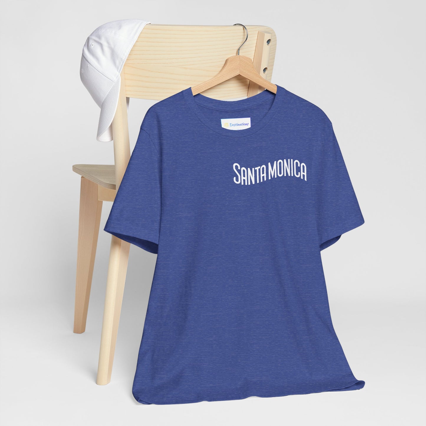 Vibrant Santa Monica Unisex Jersey Short Sleeve Tee