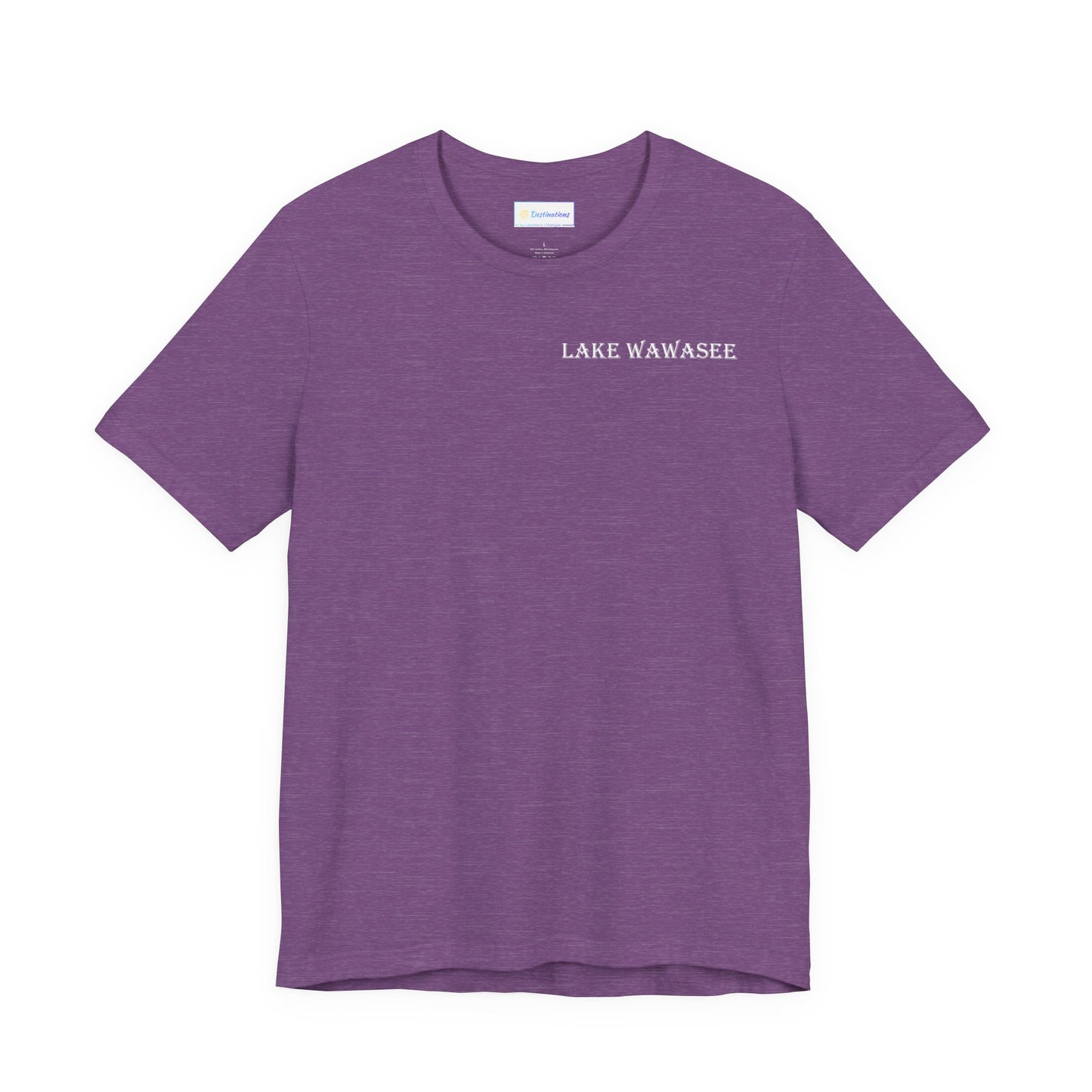 Latitudes Lake Wawasee Unisex Jersey Short Sleeve Tee