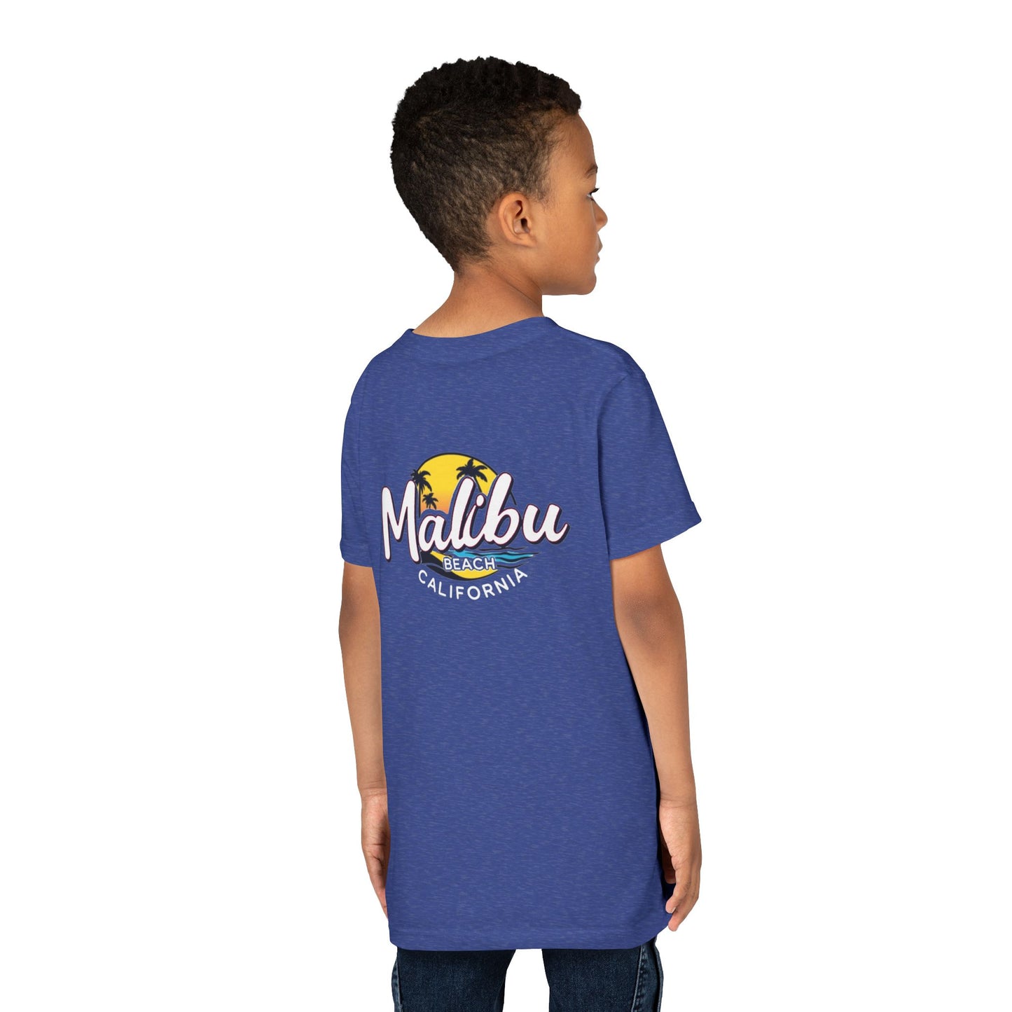 Retro Malibu Unisex Youth Short Sleeve Tee
