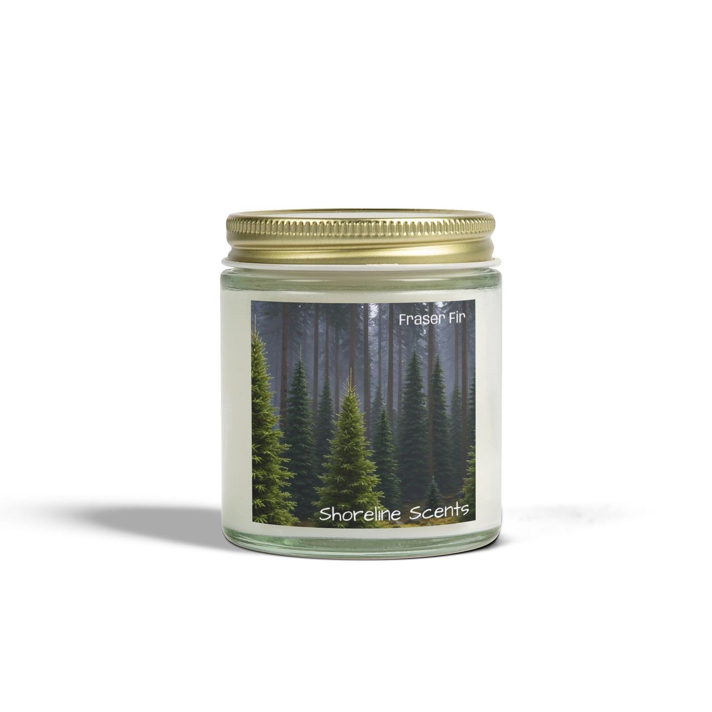 Fraser Fir Scented Coconut Apricot Wax Candle