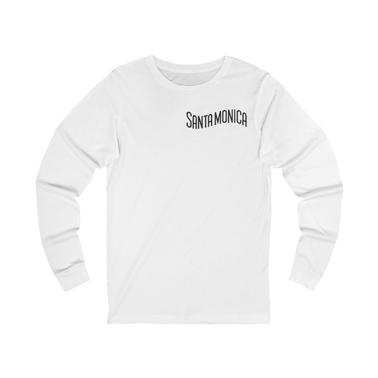 Vibrant Santa Monica Unisex Jersey Long Sleeve Tee