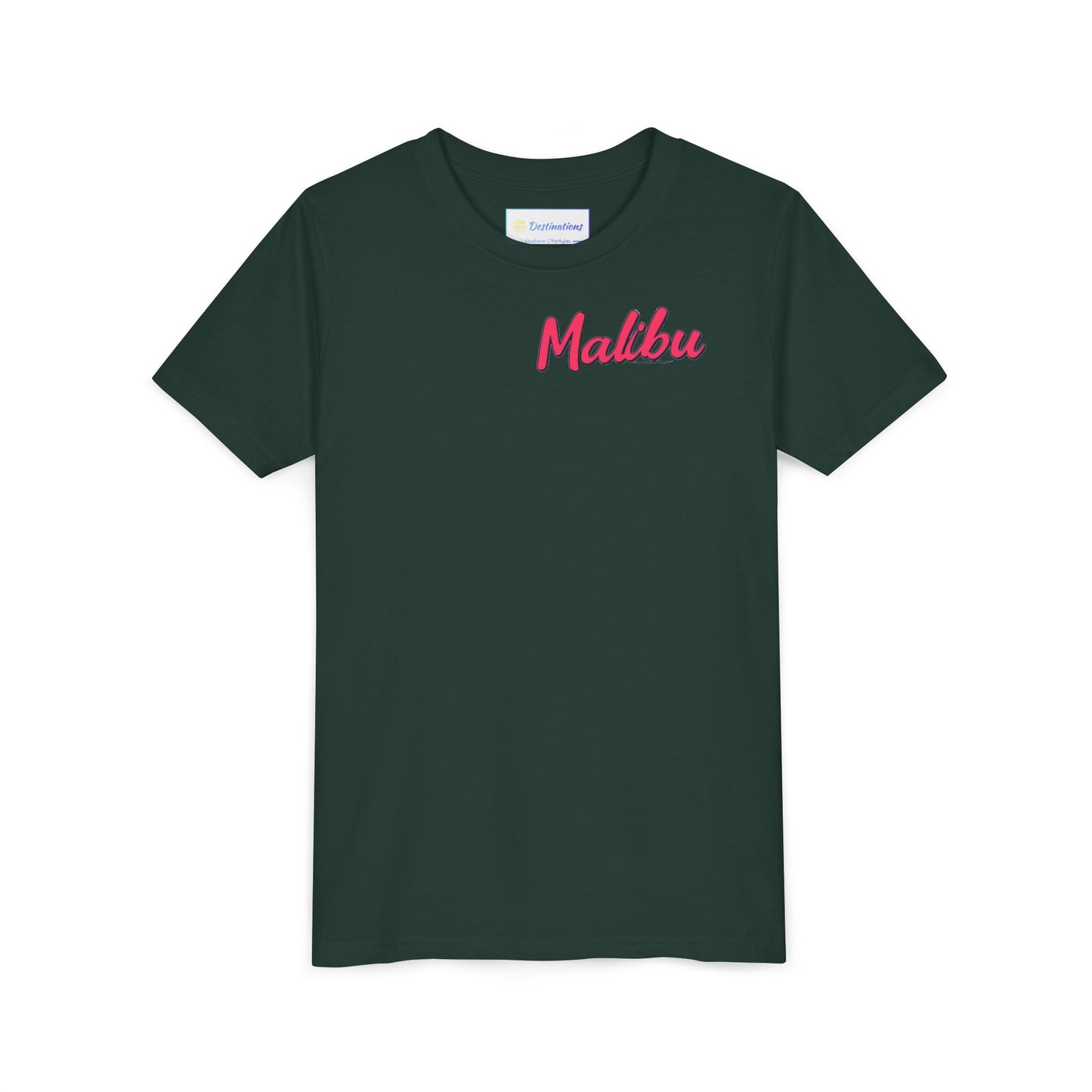 Retro Malibu Unisex Youth Short Sleeve Tee
