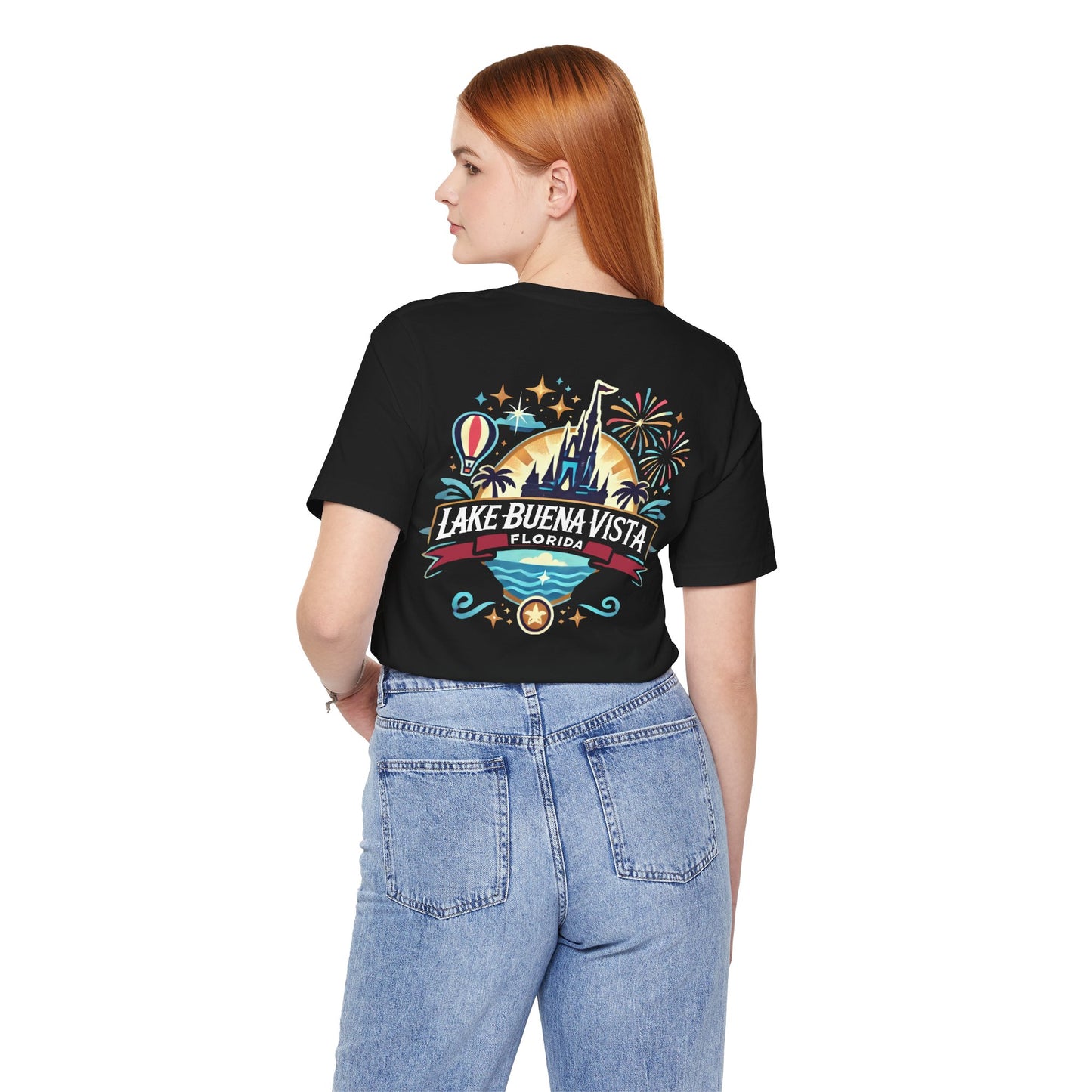 Adventurous Lake Buena Vista Unisex Jersey Short Sleeve Tee