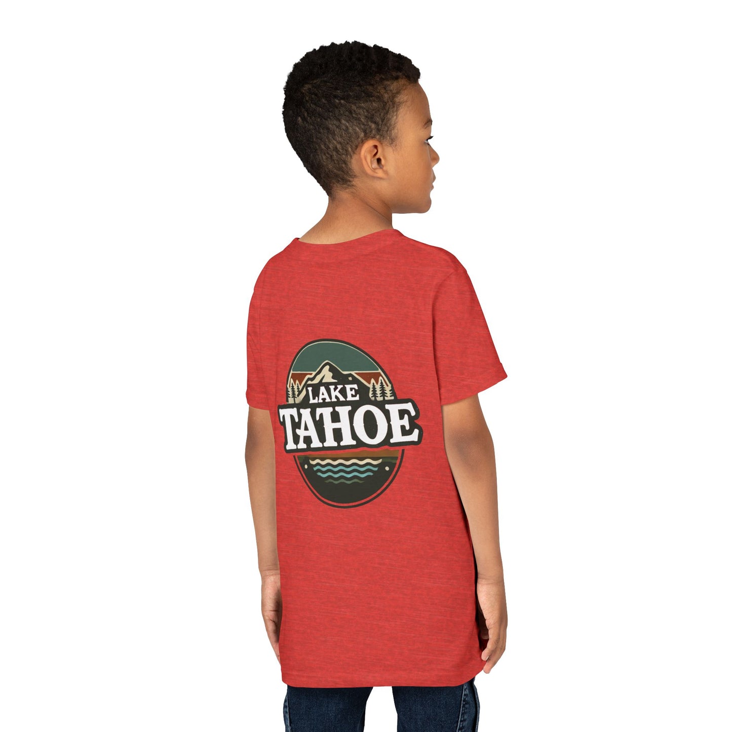 Vintage Lake Tahoe Unisex Youth Short Sleeve Tee
