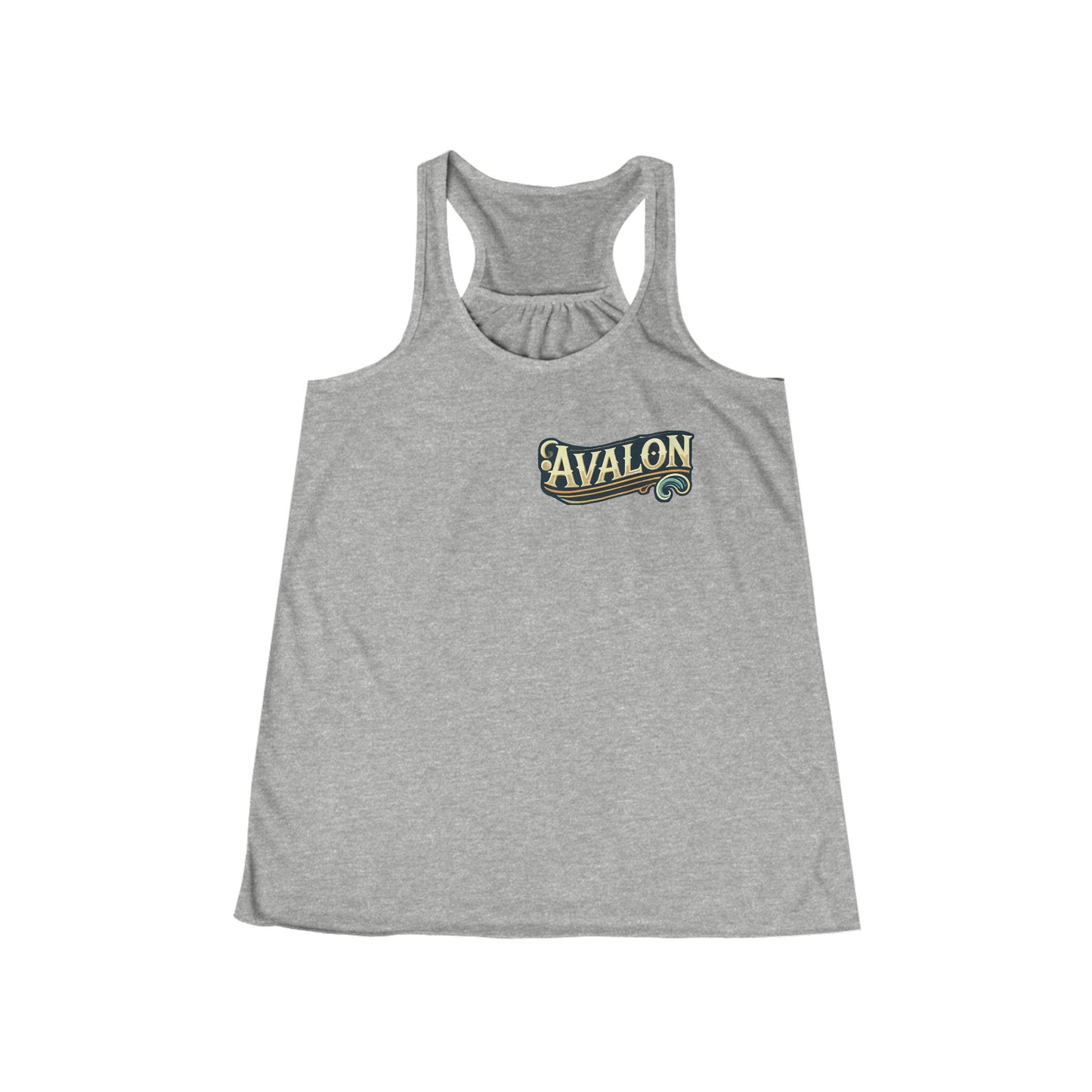 Elegant Avalon Women's Flowy Racerback Tank