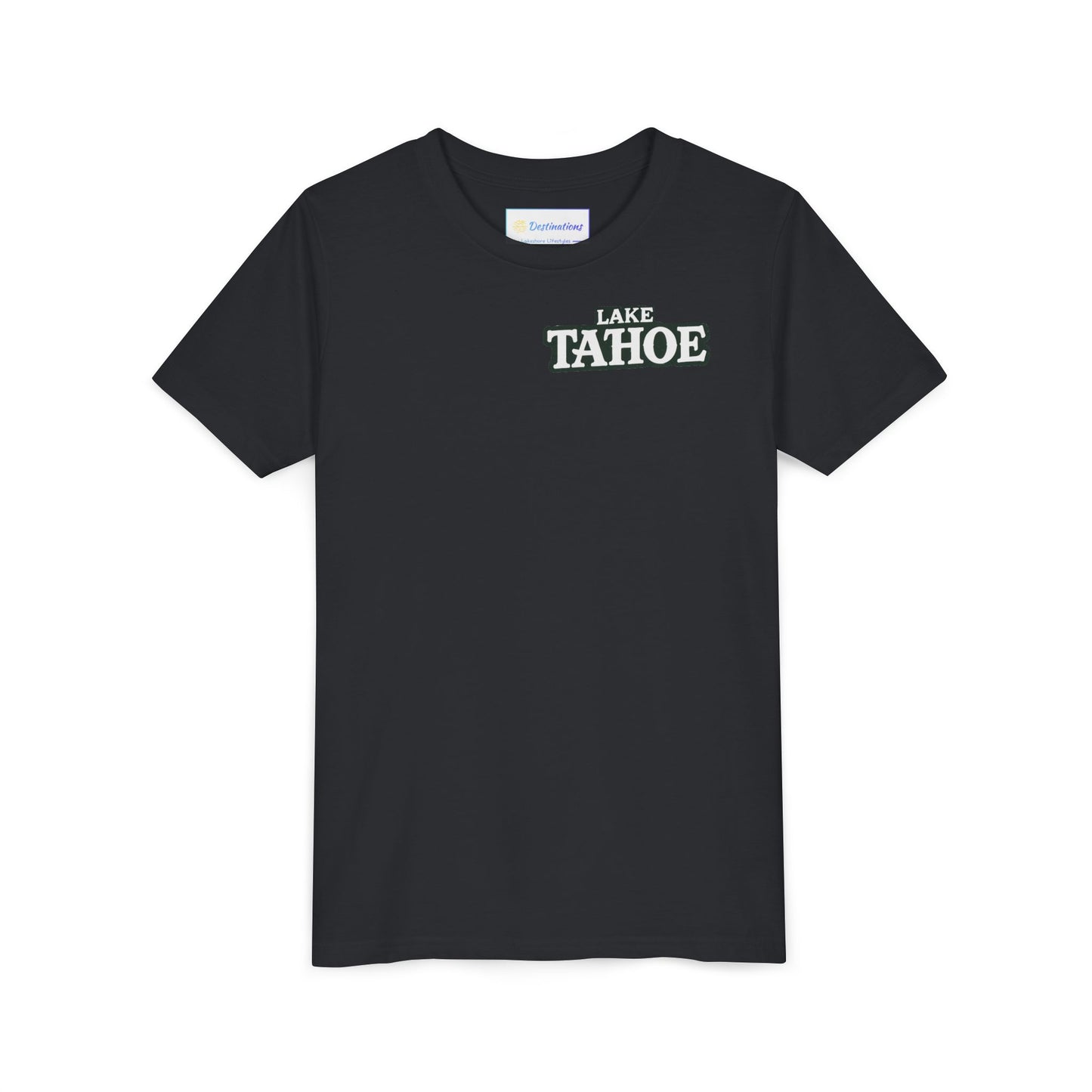 Vintage Lake Tahoe Unisex Youth Short Sleeve Tee