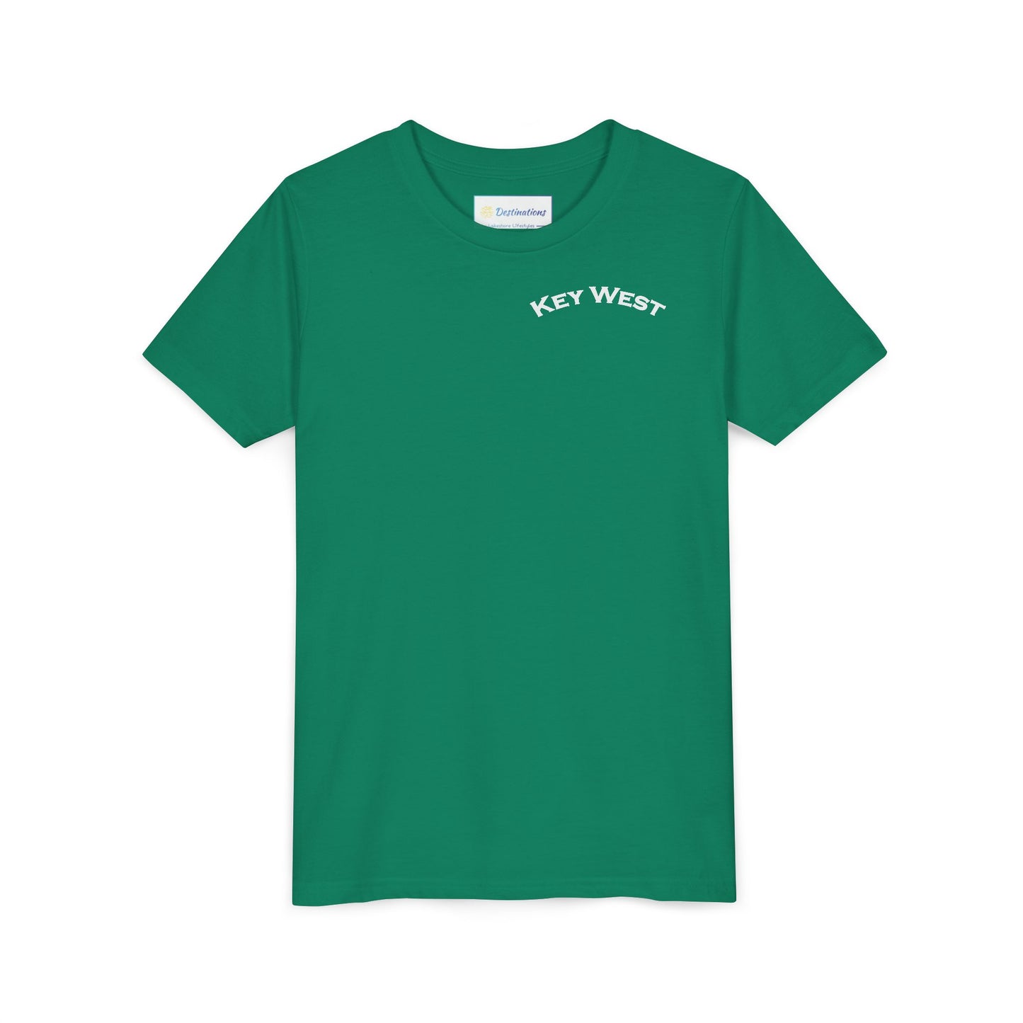 Vibrant Key West Youth Short Sleeve Tee