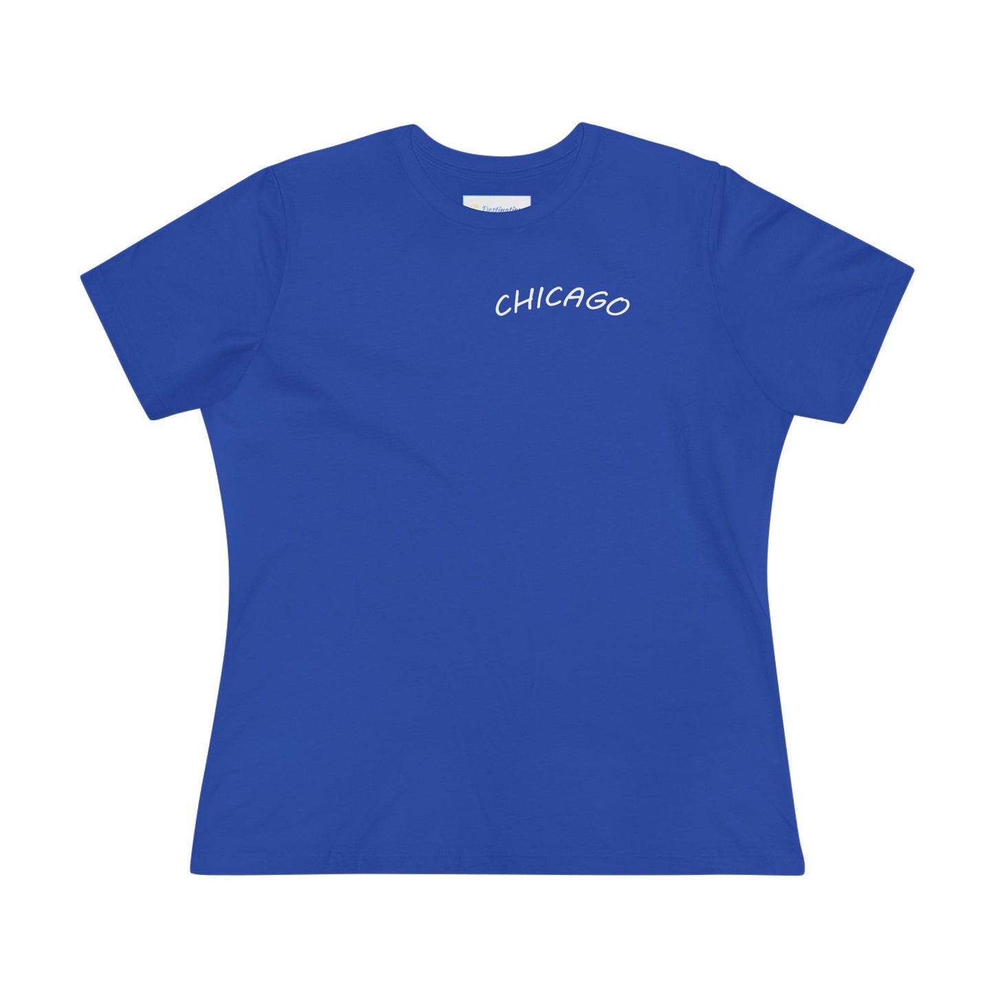 Retro Chicago Sunset Women's Cotton Tee
