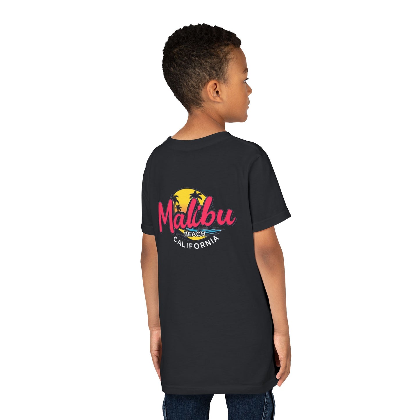 Retro Malibu Unisex Youth Short Sleeve Tee
