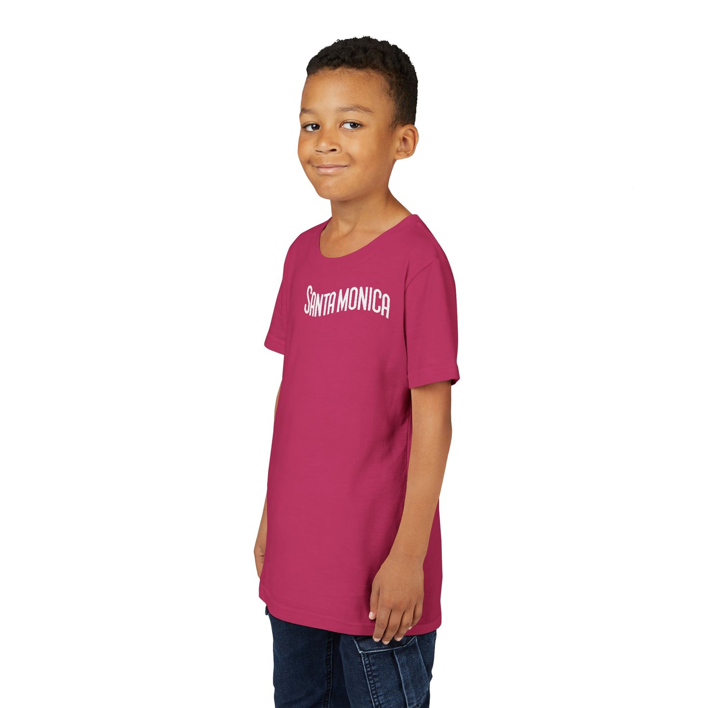 Vibrant Santa Monica Youth Short Sleeve Tee