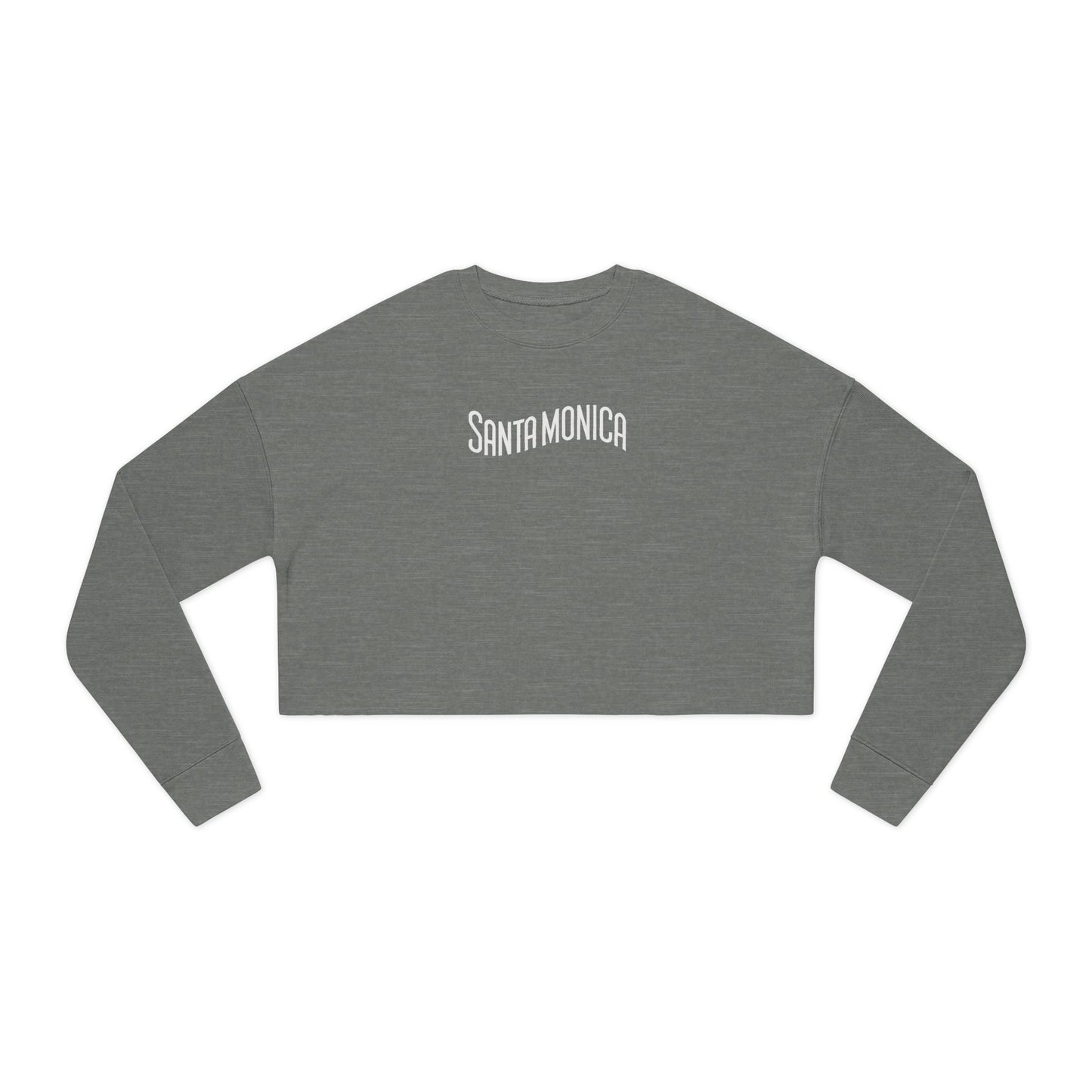 Vibrant Santa Monica Women's Cropped Sweatshirt